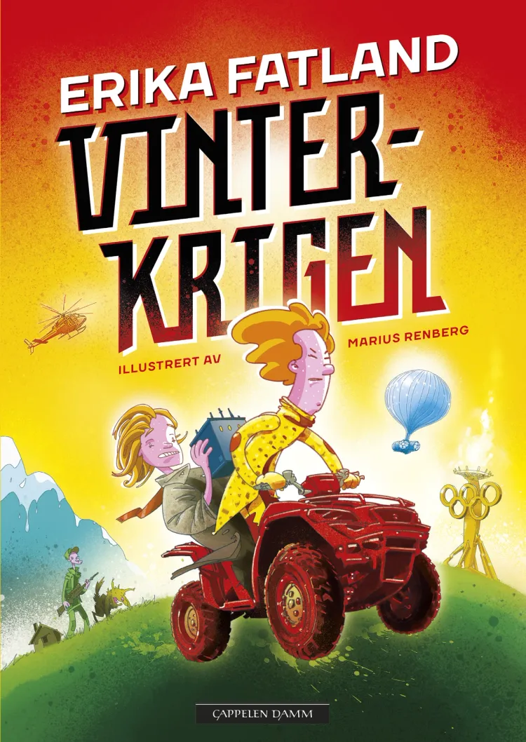 Omslag Vinterkrigen av Erika Fatland (Ebok)