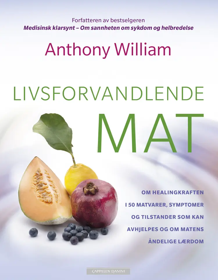 Omslag Livsforvandlende mat av Anthony William (Heftet)
