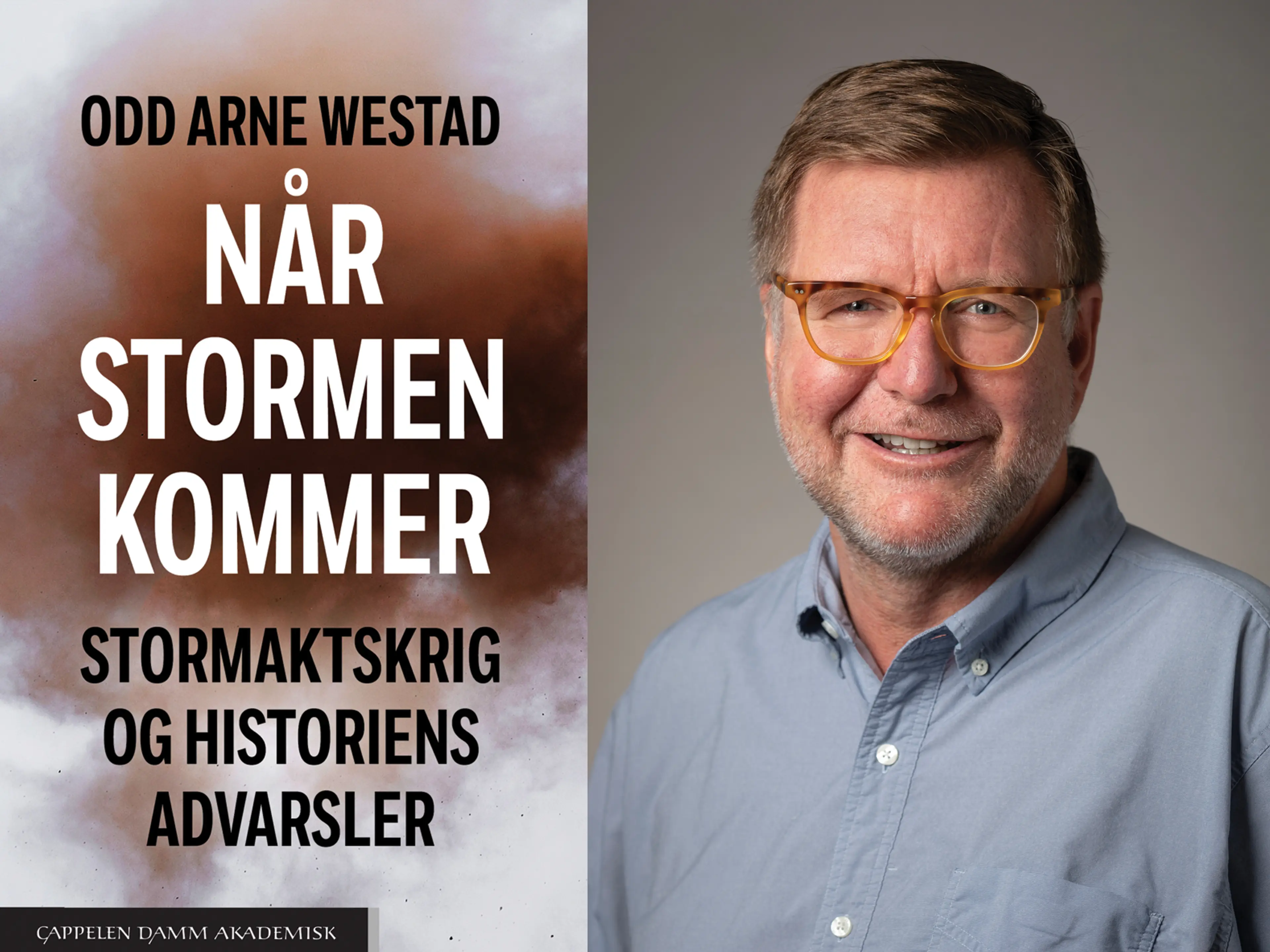 Westad og boka hans Når stormen kommer