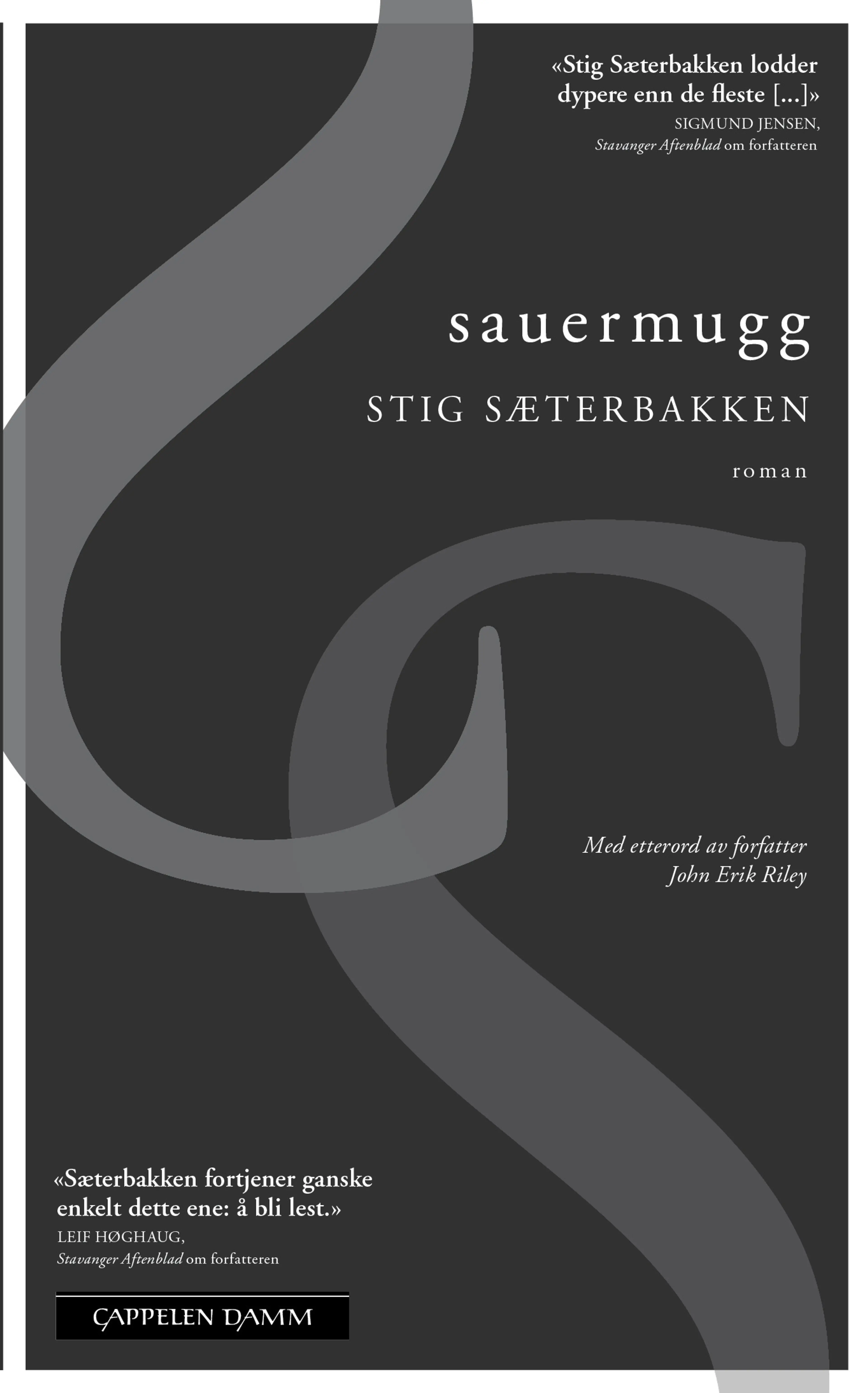 Omslag Sauermugg av Stig Sæterbakken (Heftet)