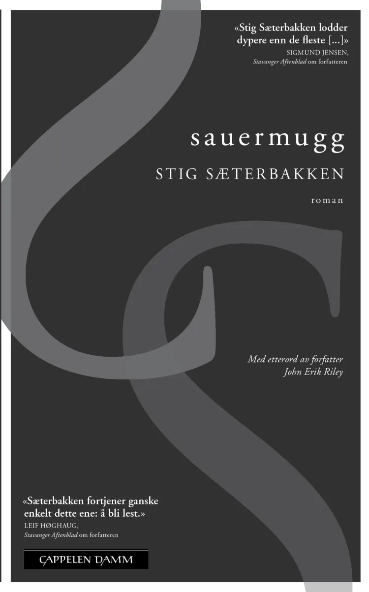 Omslag Sauermugg av Stig Sæterbakken (Heftet)