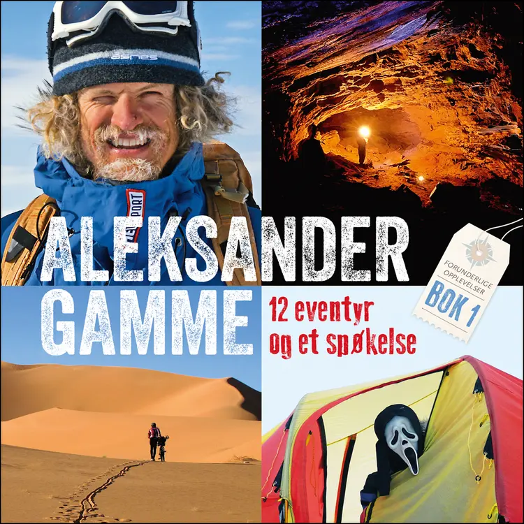 Omslag 12 eventyr og et spøkelse av Aleksander Gamme (Lydbok)
