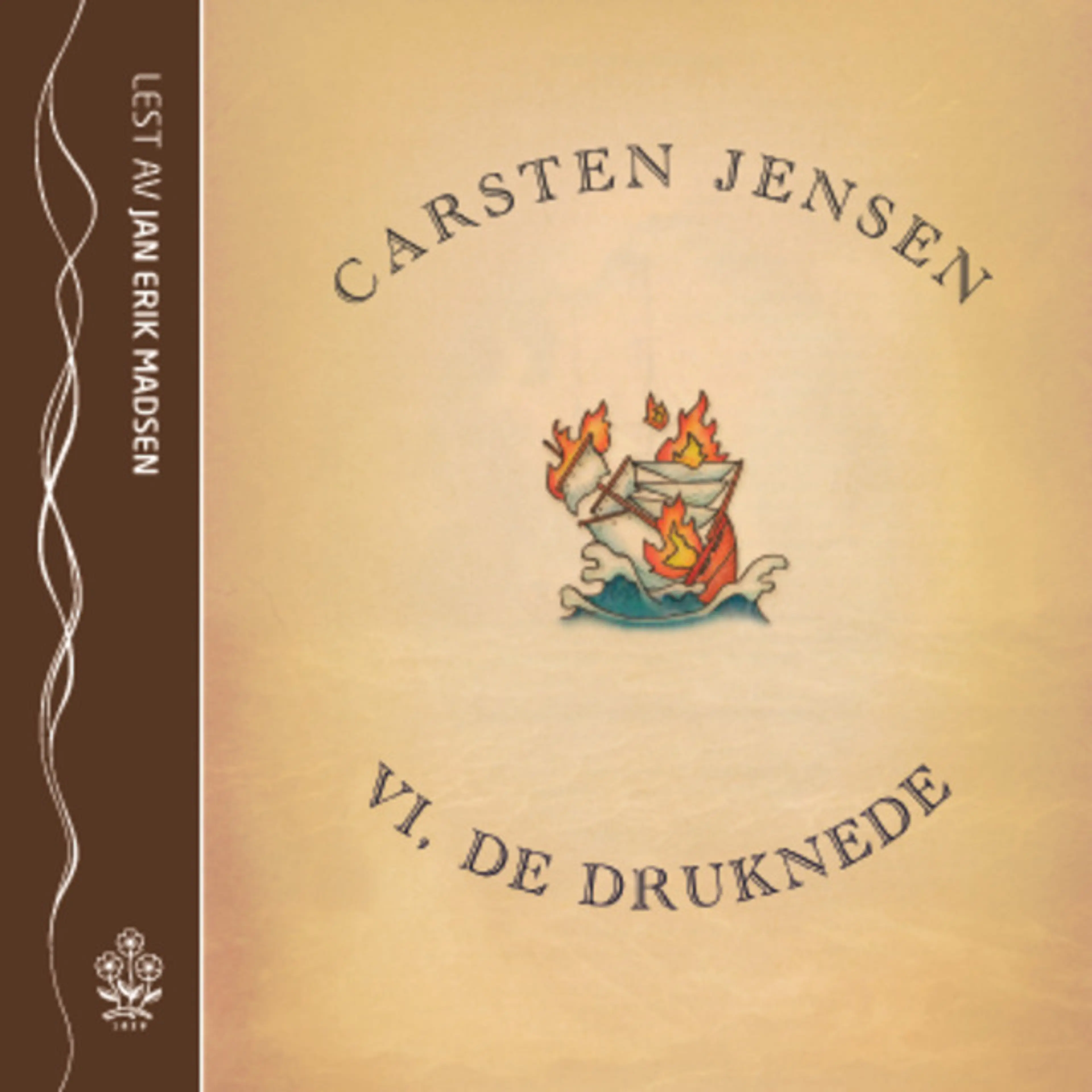 Omslag Vi, de druknede av Carsten Jensen (Lydbok)