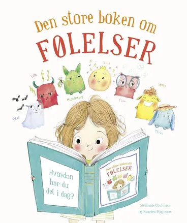 Omslag Den store boken om FØLELSER av Stéphanie Couturier (Innbundet)