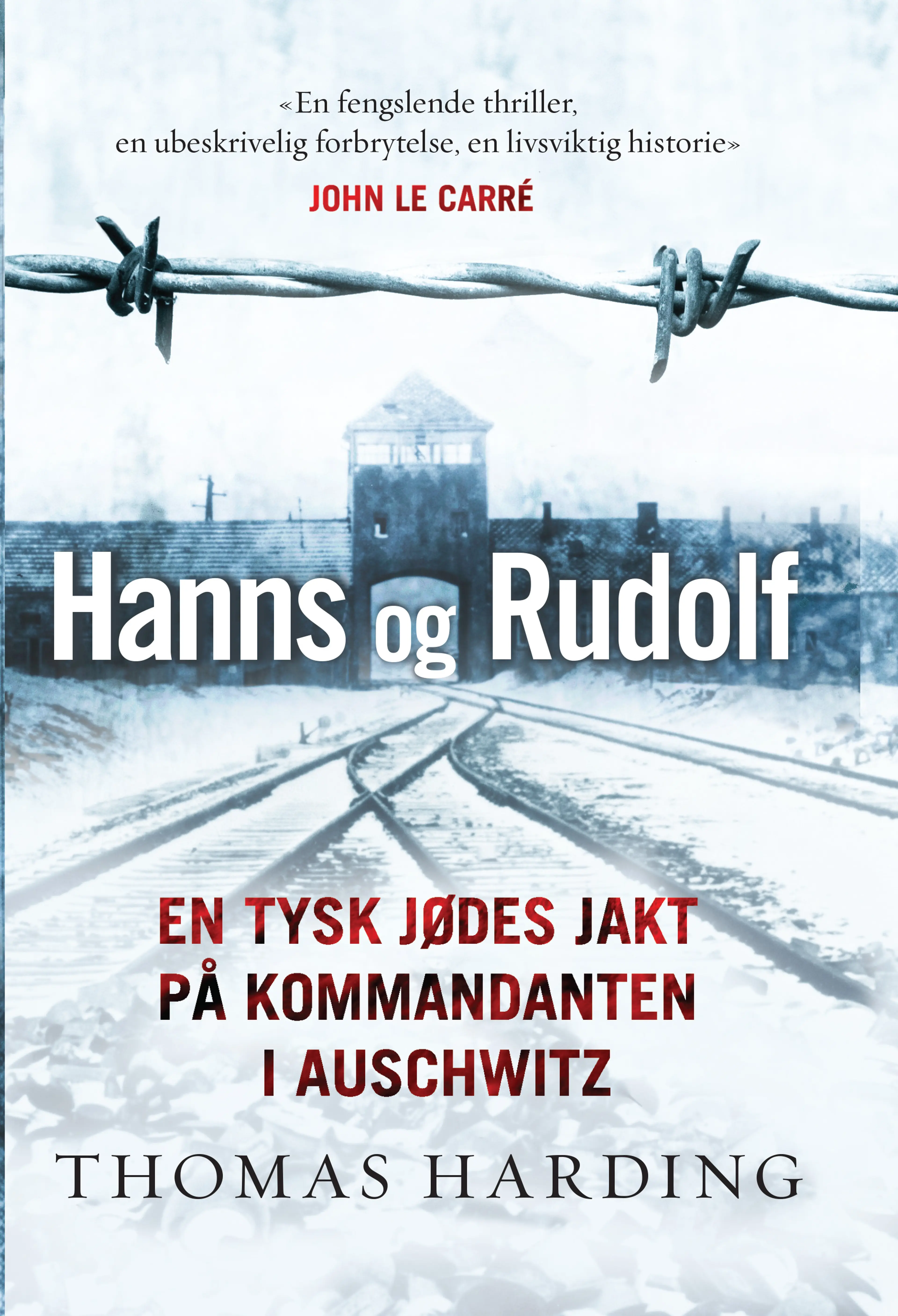 Omslag Hanns og Rudolf av Thomas Harding (Ebok)