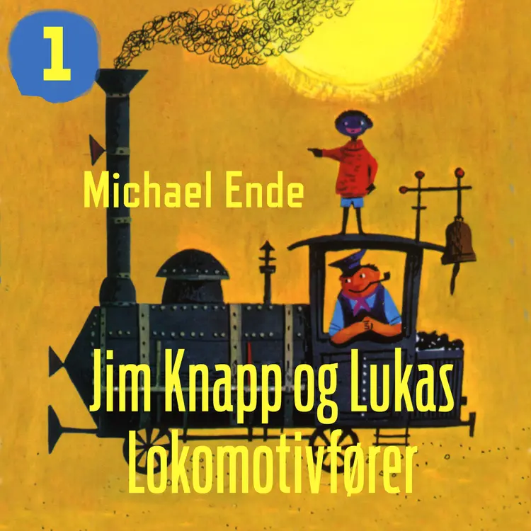 Omslag Jim Knapp og Lukas Lokomotivfører av Michael Ende (Lydbok)