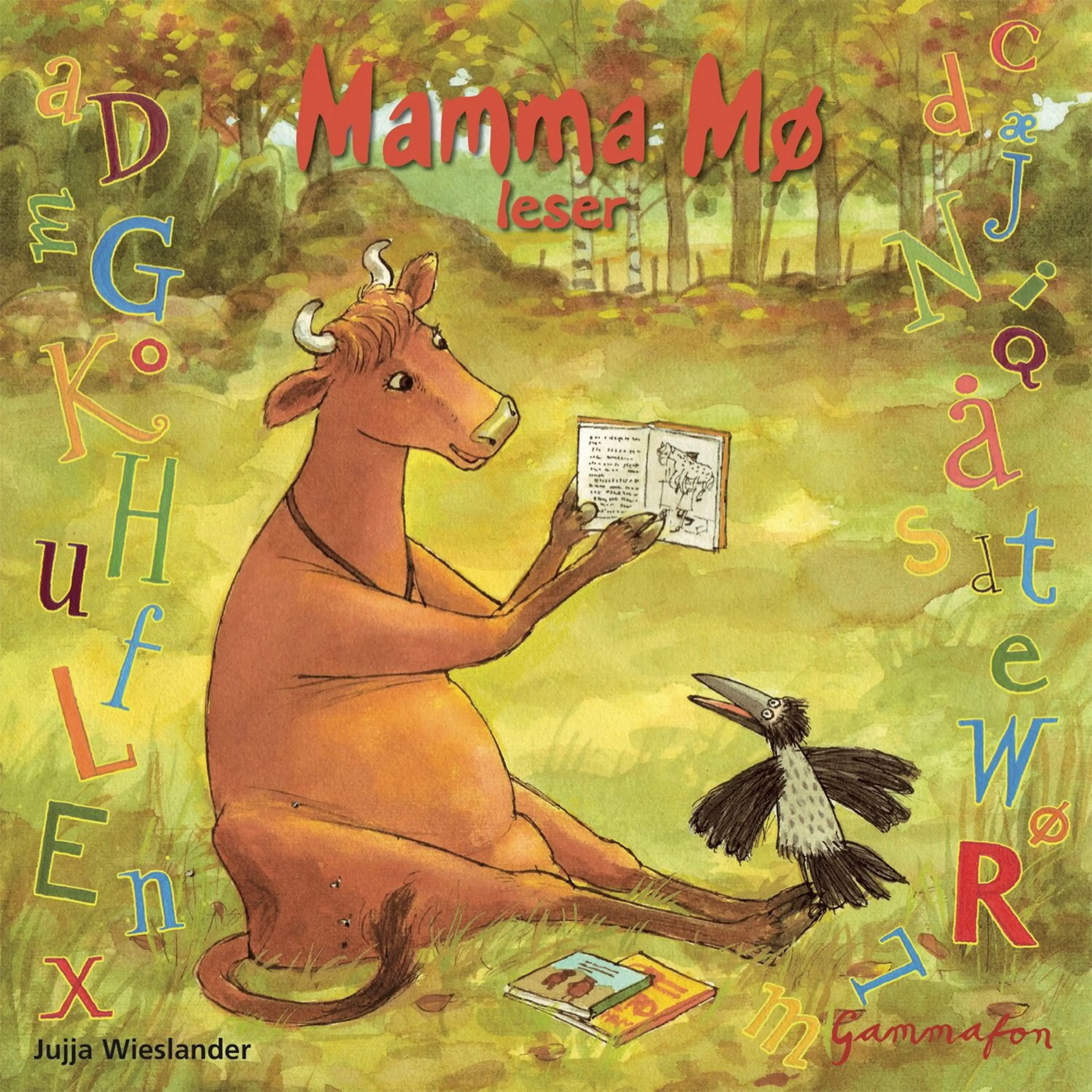 Omslag Mamma Mø leser av Jujja Wieslander (Lydbok)
