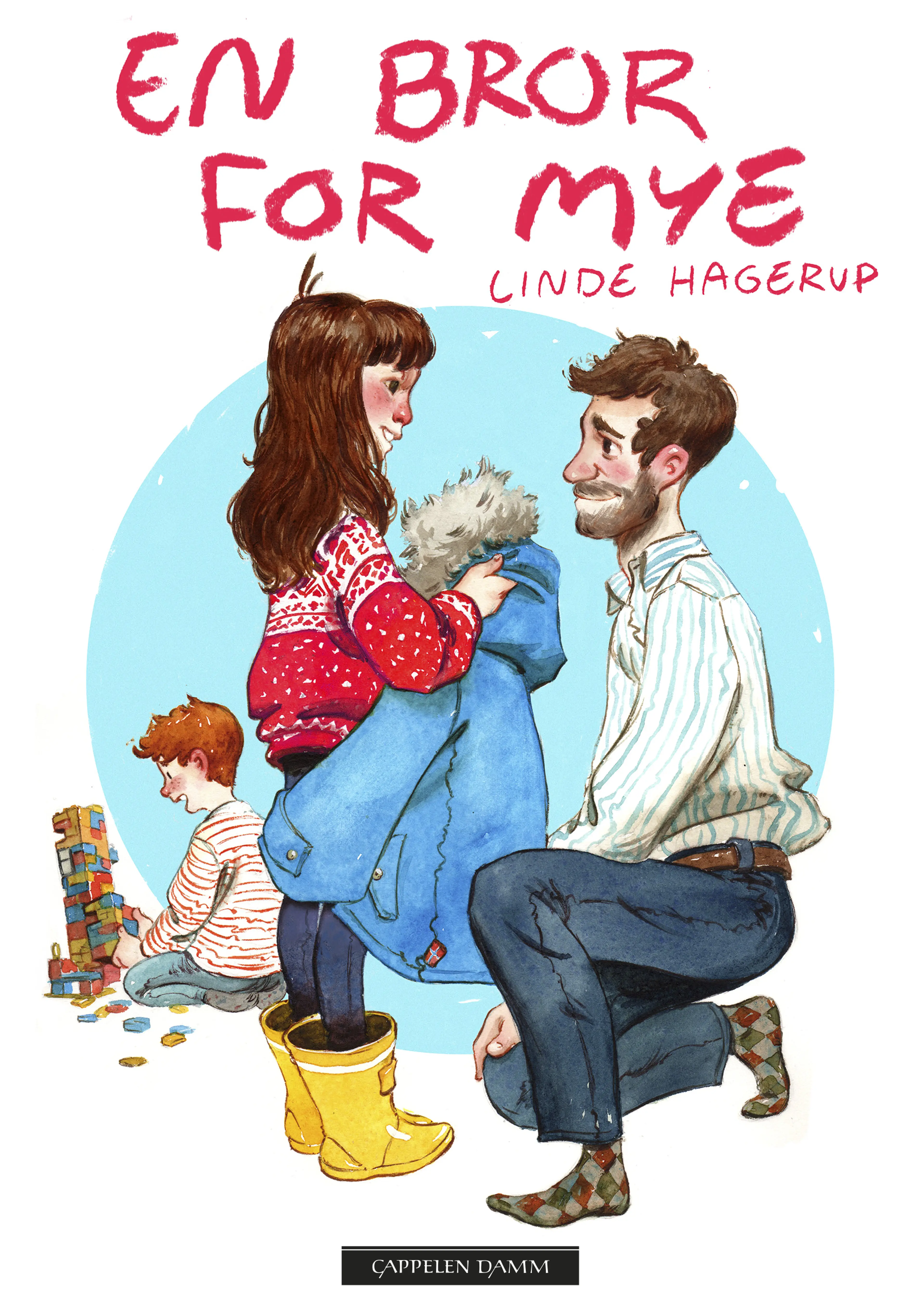 Omslag En bror for mye av Linde Hagerup (Ebok)
