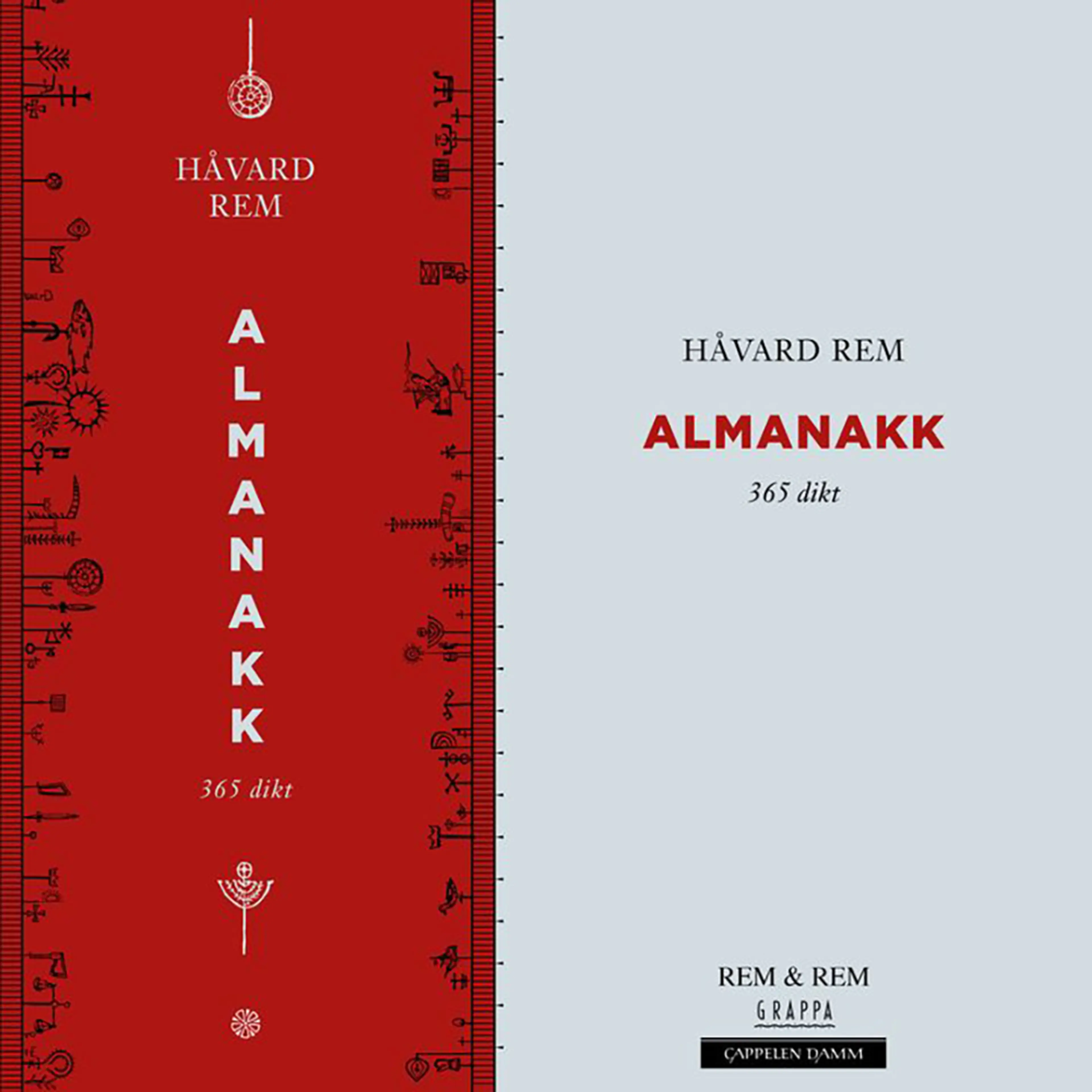 Omslag Almanakk av Håvard Rem (Lydbok)