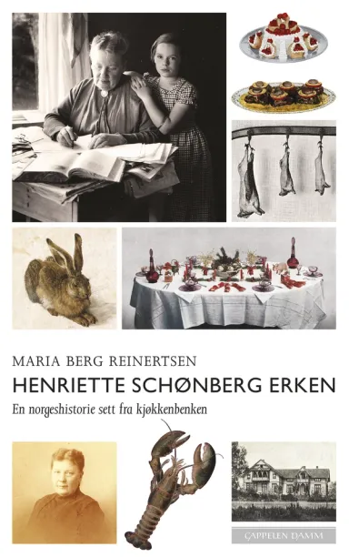 Omslag Henriette Schønberg Erken av Maria Berg Reinertsen (Innbundet)