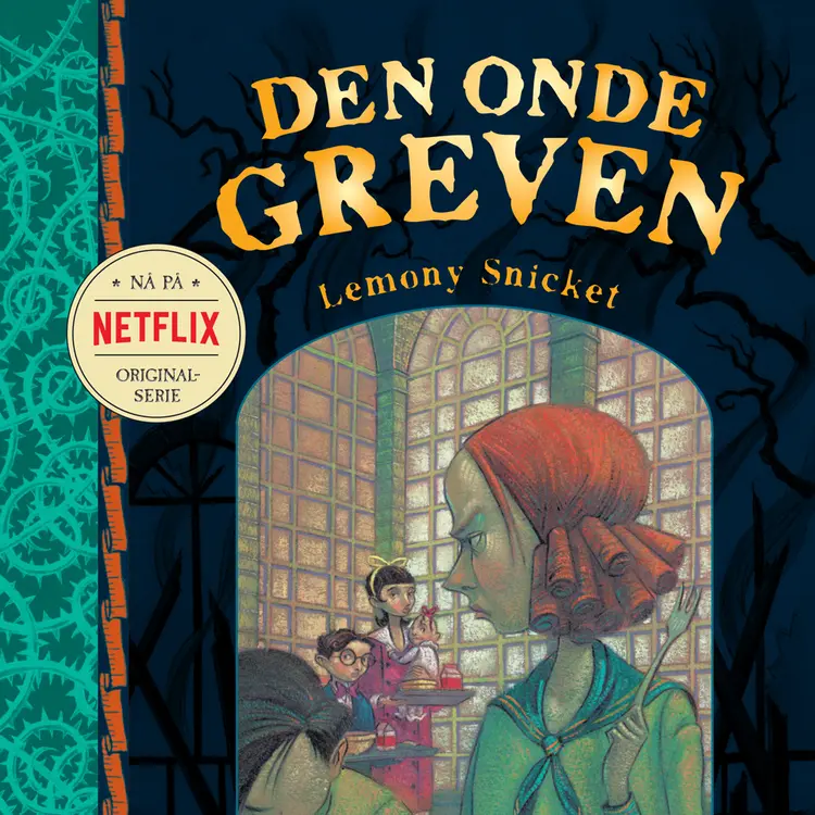 Omslag Den skrekkelige skolen av Lemony Snicket (Lydbok)