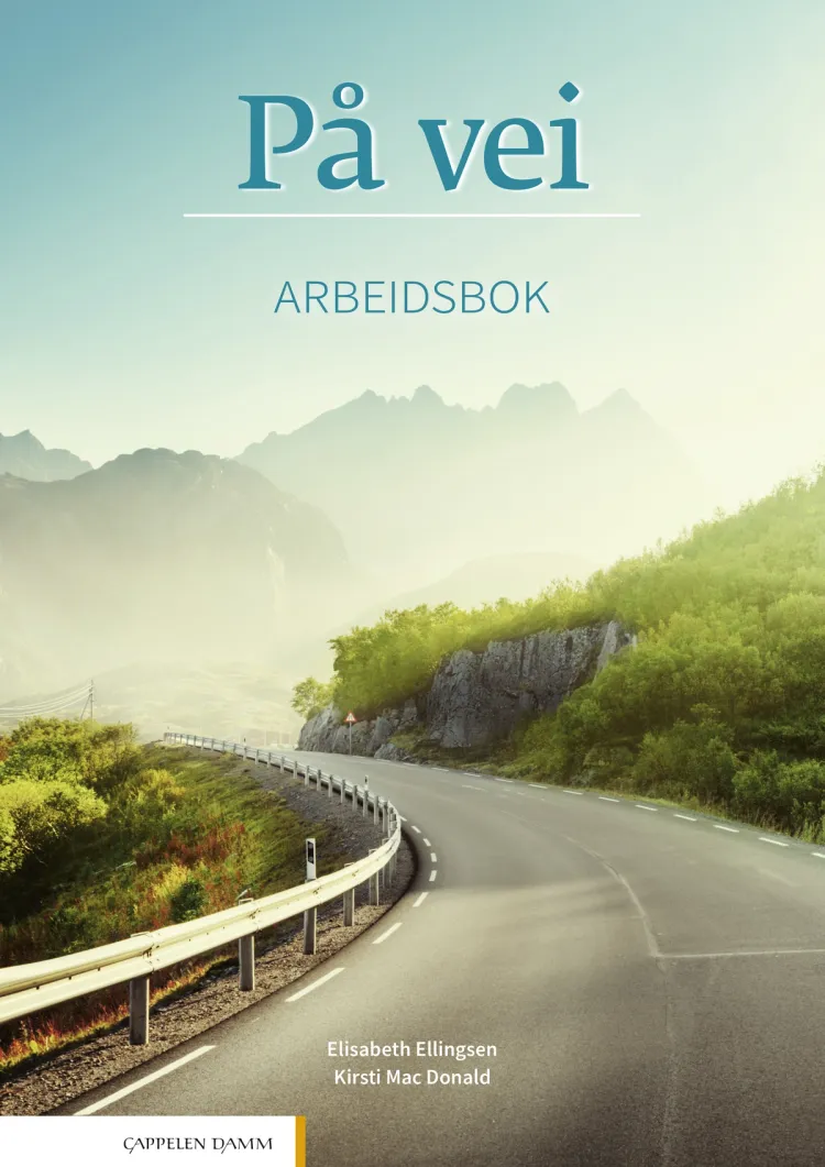 Omslag På vei Arbeidsbok (2018) av Elisabeth Ellingsen og Kirsti Mac Donald (Heftet)