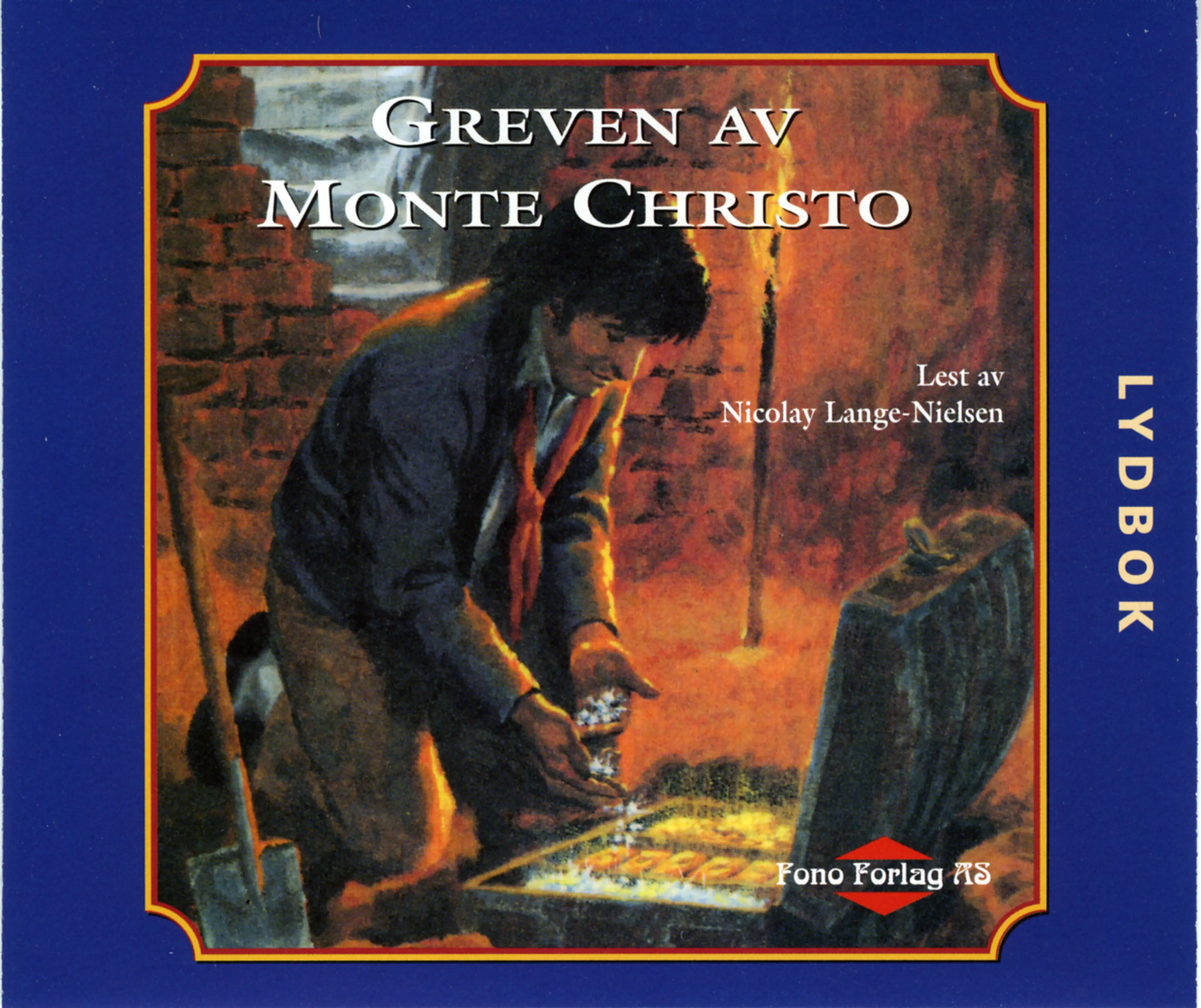 Omslag Greven av Monte Cristo av Alexandre Dumas d.e. (Lydbok)