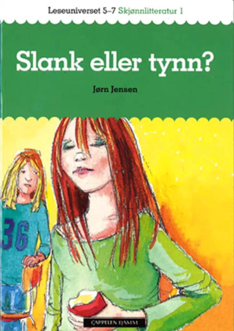 Omslag Leseuniverset 5-7 Skjønnlitteratur 1: Slank eller tynn? av Jørn Jensen (Heftet)