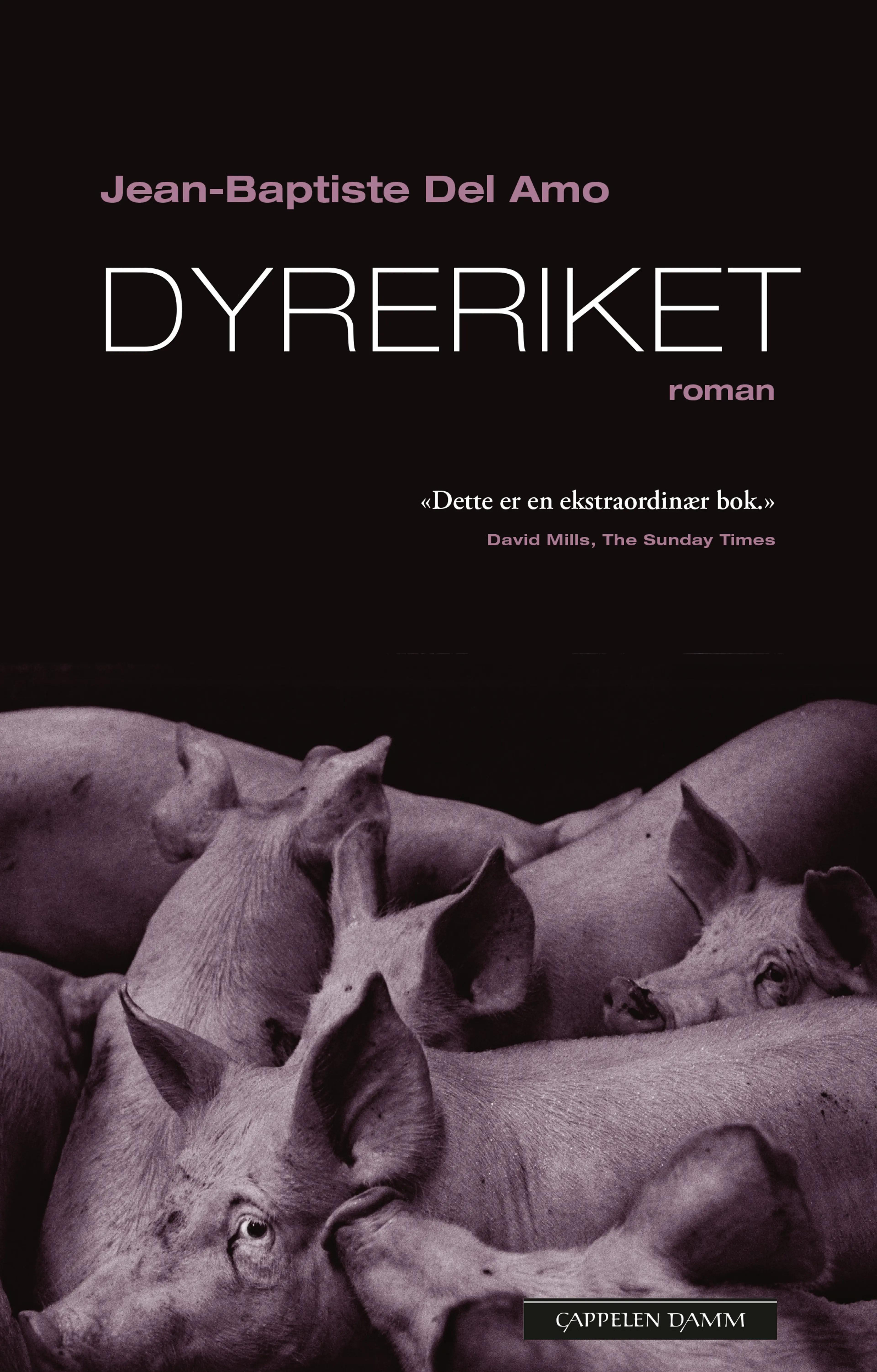 Omslag Dyreriket av Jean-Baptiste Del Amo (Ebok)