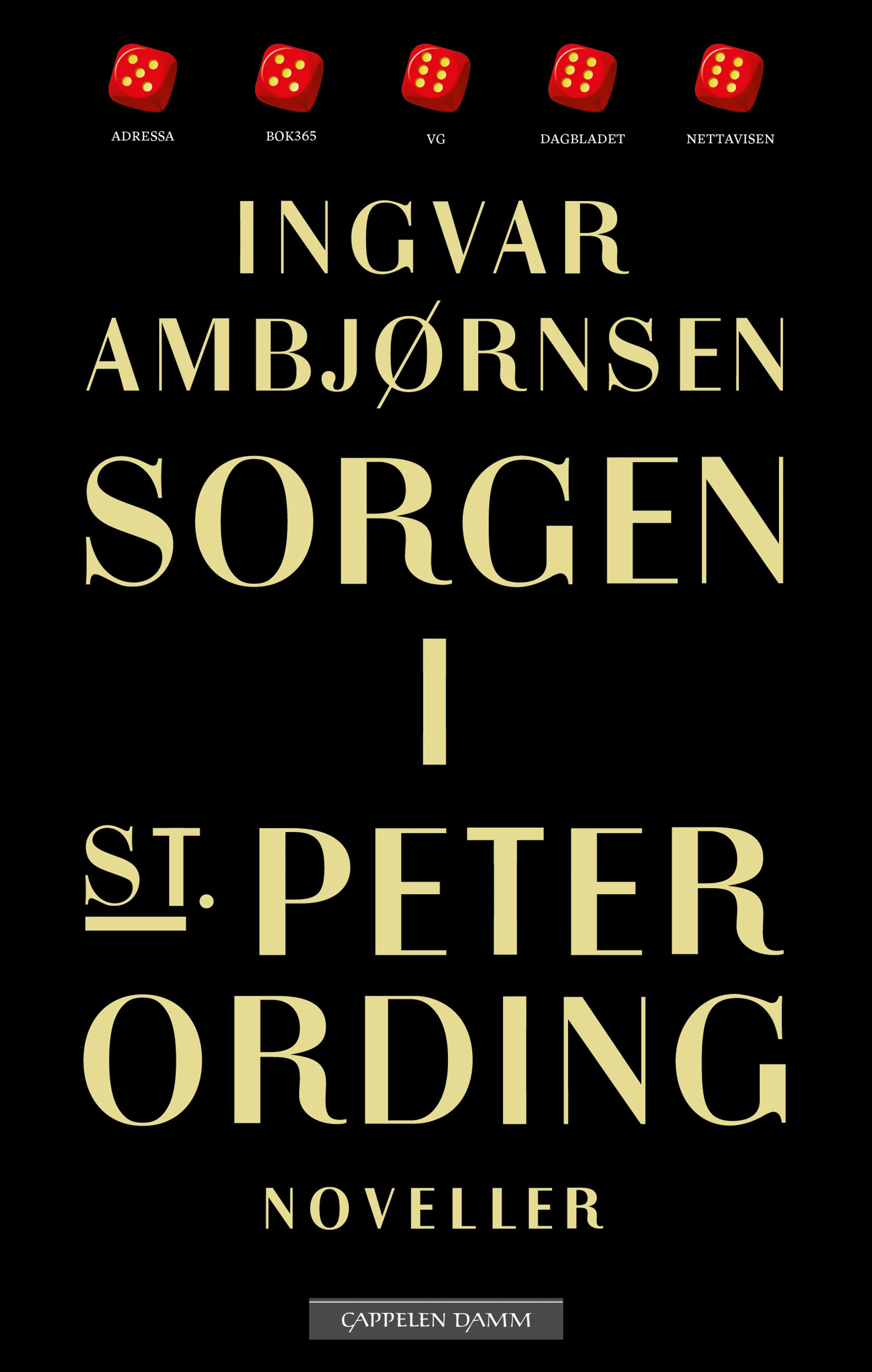 Omslag Sorgen i St. Peter Ording av Ingvar Ambjørnsen (Ebok)