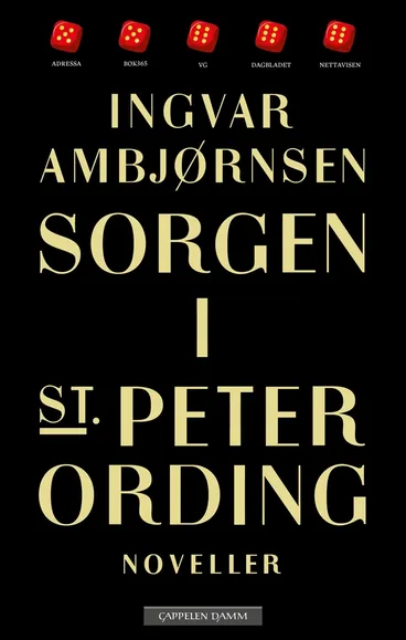 Omslag Sorgen i St. Peter Ording av Ingvar Ambjørnsen (Innbundet)
