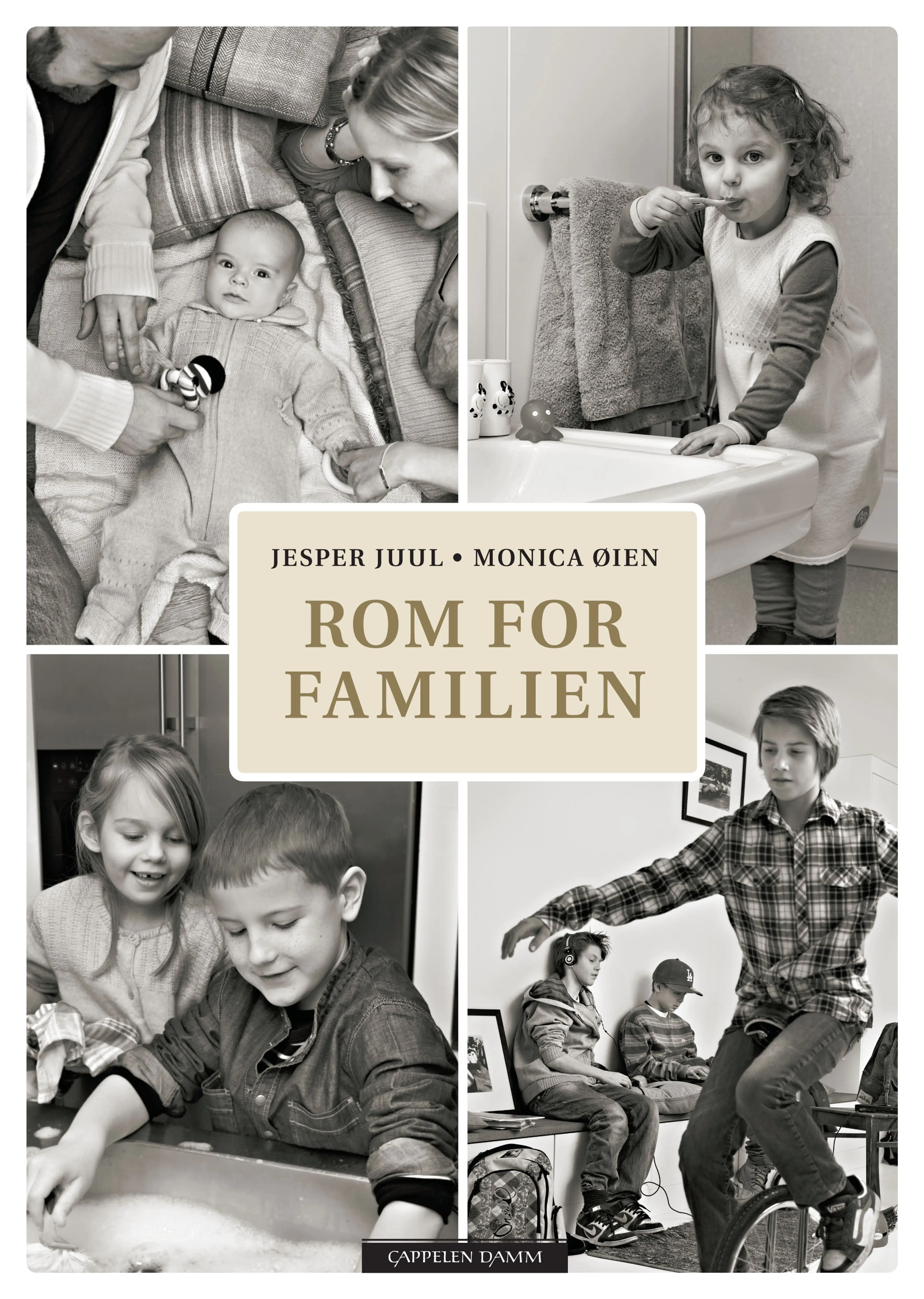 Omslag Rom for familien av Jesper Juul og Monica Øien (Innbundet)