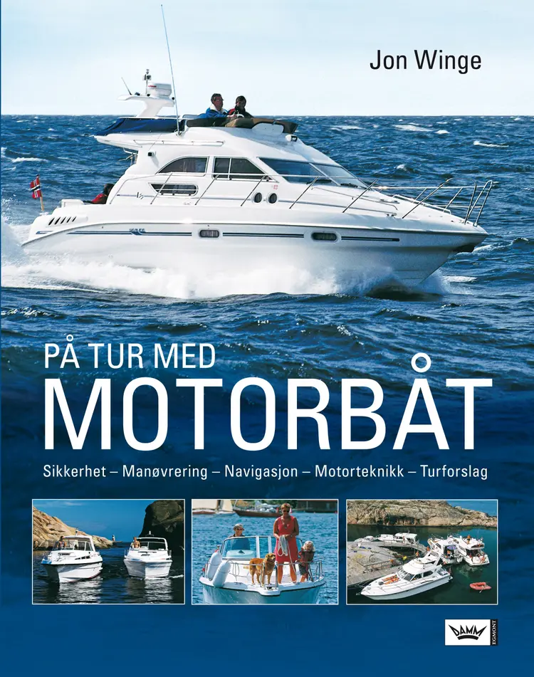 Omslag På tur med motorbåt av Jon Winge (Innbundet)