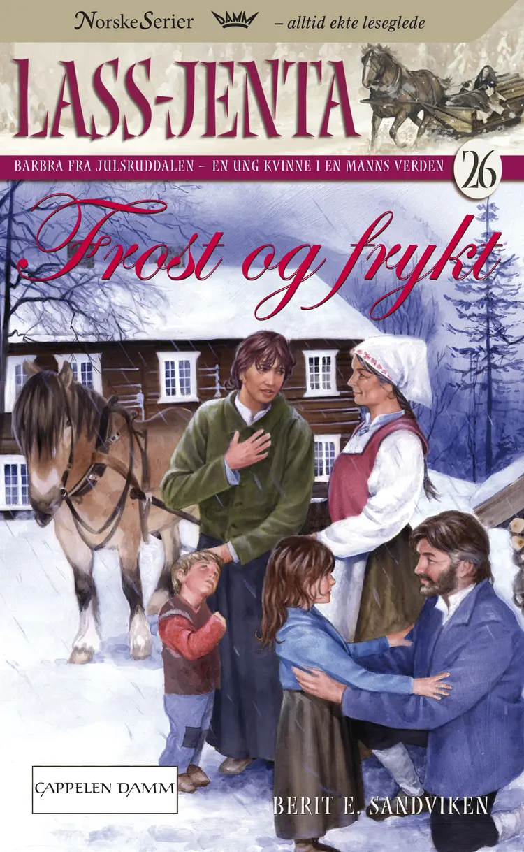 Omslag Frost og frykt av Berit Sandviken (Ebok)