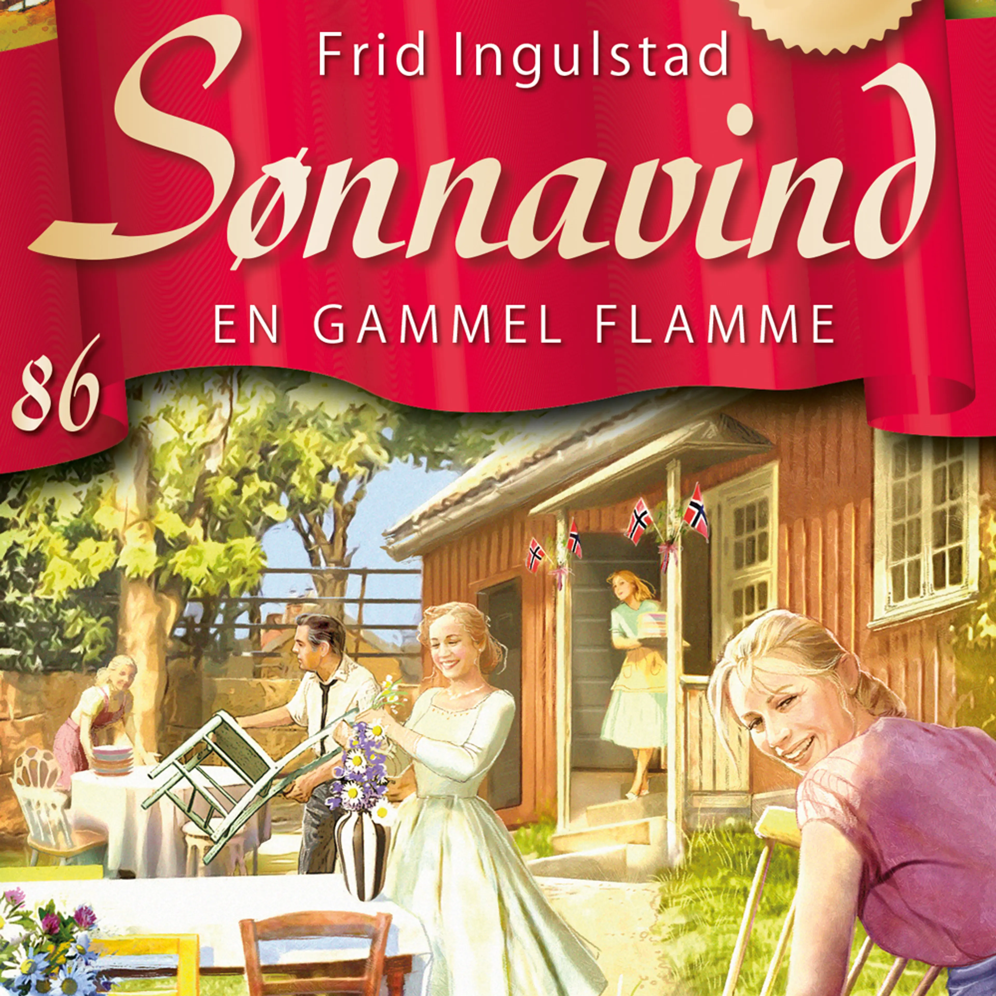 Omslag En gammel flamme av Frid Ingulstad (Lydbok)