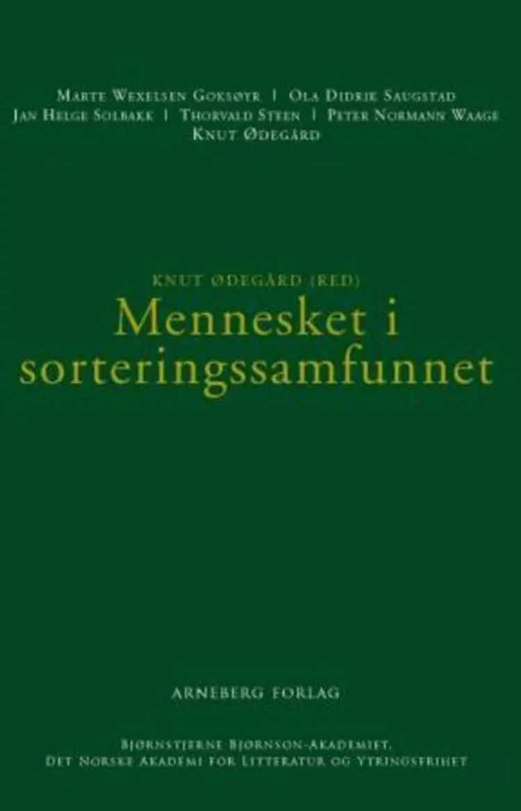 Omslag Mennesket i sorteringssamfunnet (Heftet)