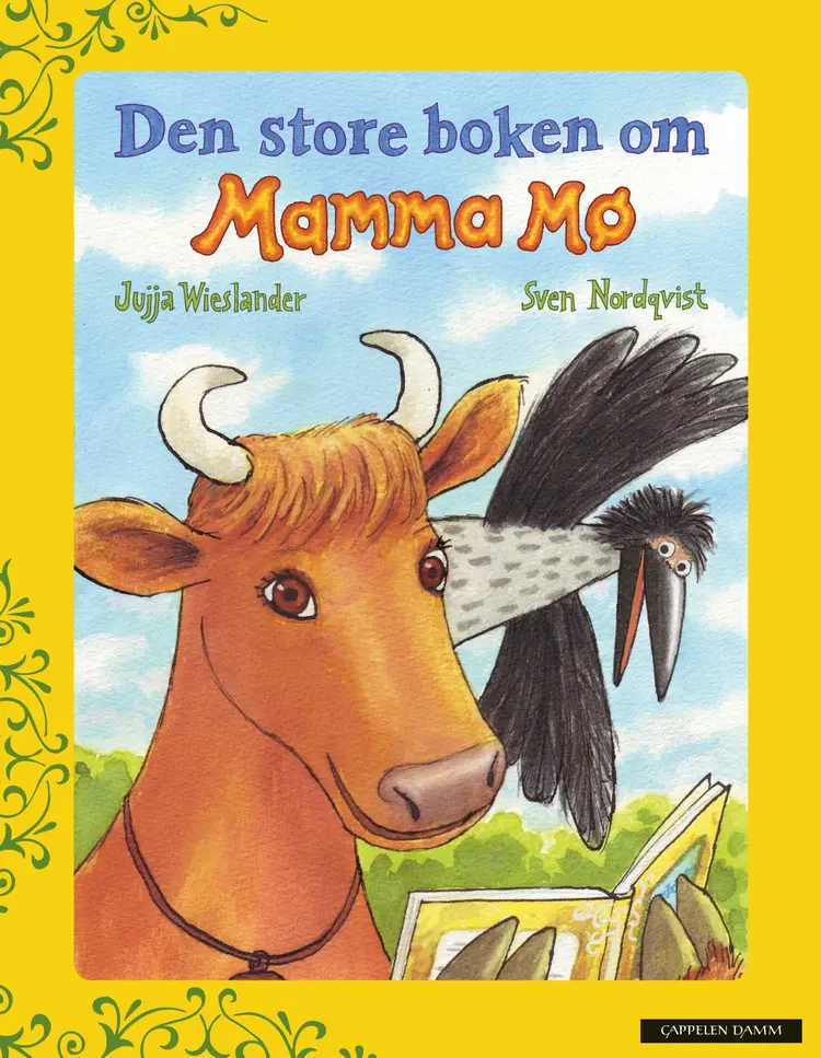 Omslag Den store boken om Mamma Mø - Cappelen Damms Gull av Jujja Wieslander (Innbundet)