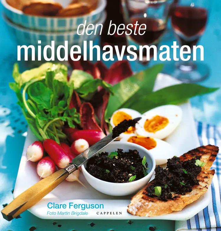 Omslag Den beste Middelhavsmaten av Clare Ferguson (Innbundet)