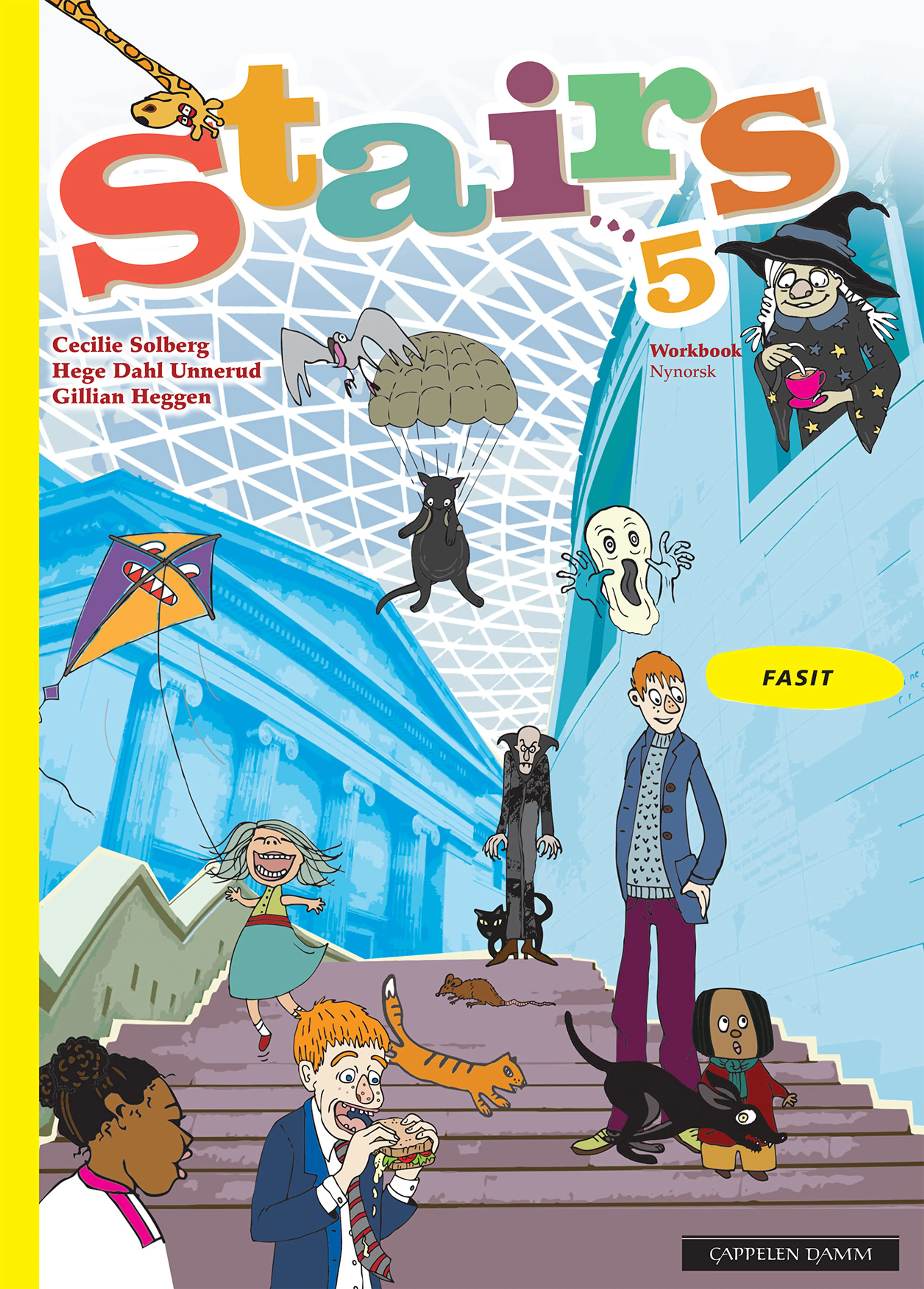 Omslag Stairs 5 Utgåve 2 Fasit Workbook av Cecilie Solberg, Hege Dahl Unnerud og Gillian Heggen (Ukjent)