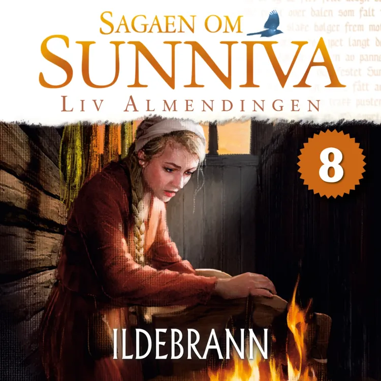 Omslag Ildebrann av Liv Almendingen (Lydbok)