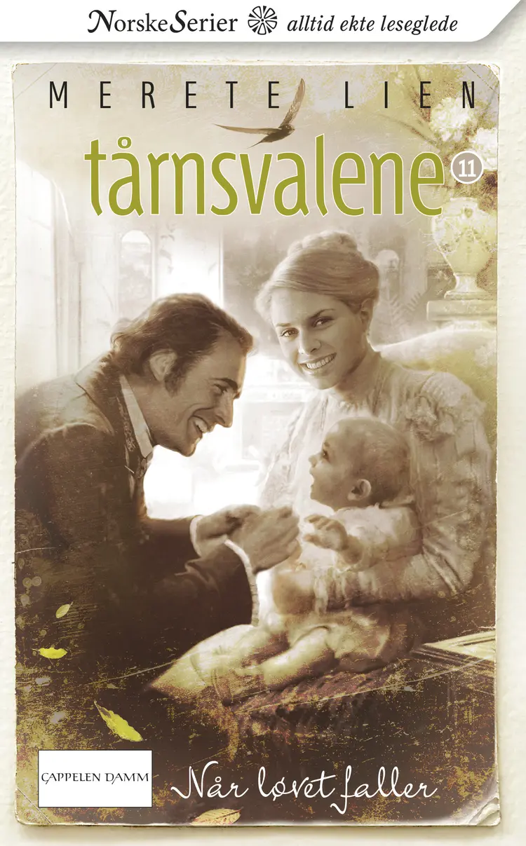 Omslag Når løvet faller av Merete Lien (Heftet)