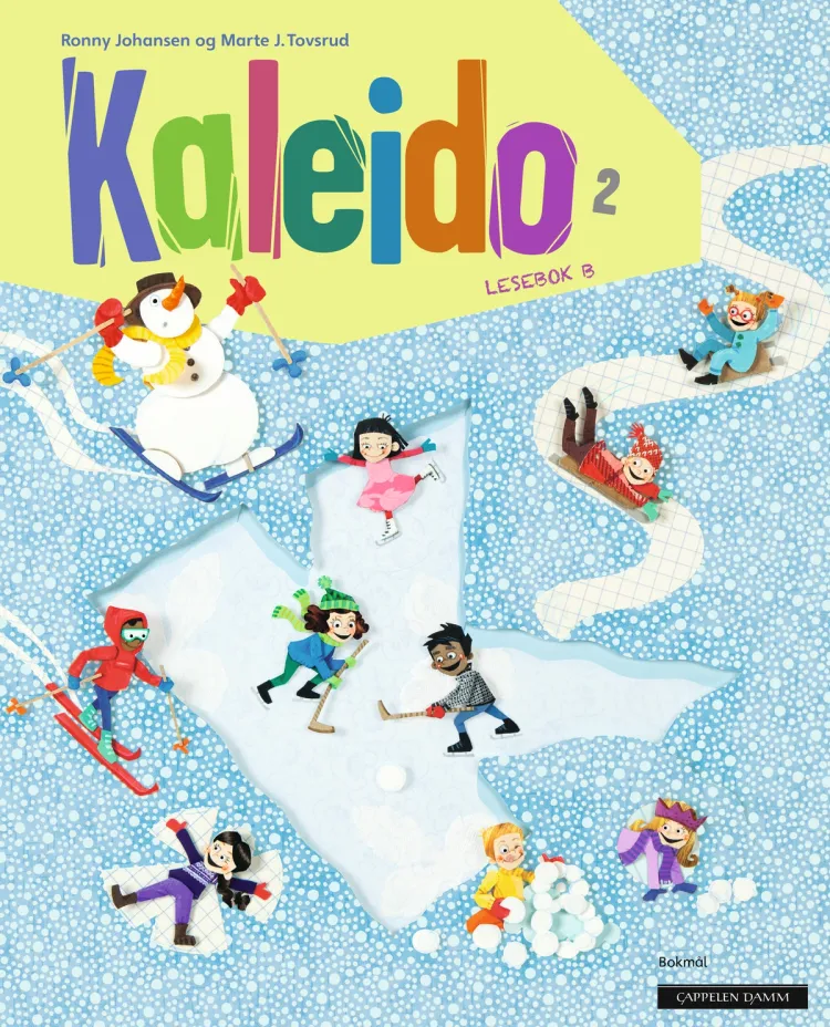 Omslag Kaleido 2 Lesebok B av Ronny Johansen og Marte Jørgensen Tovsrud (Innbundet)