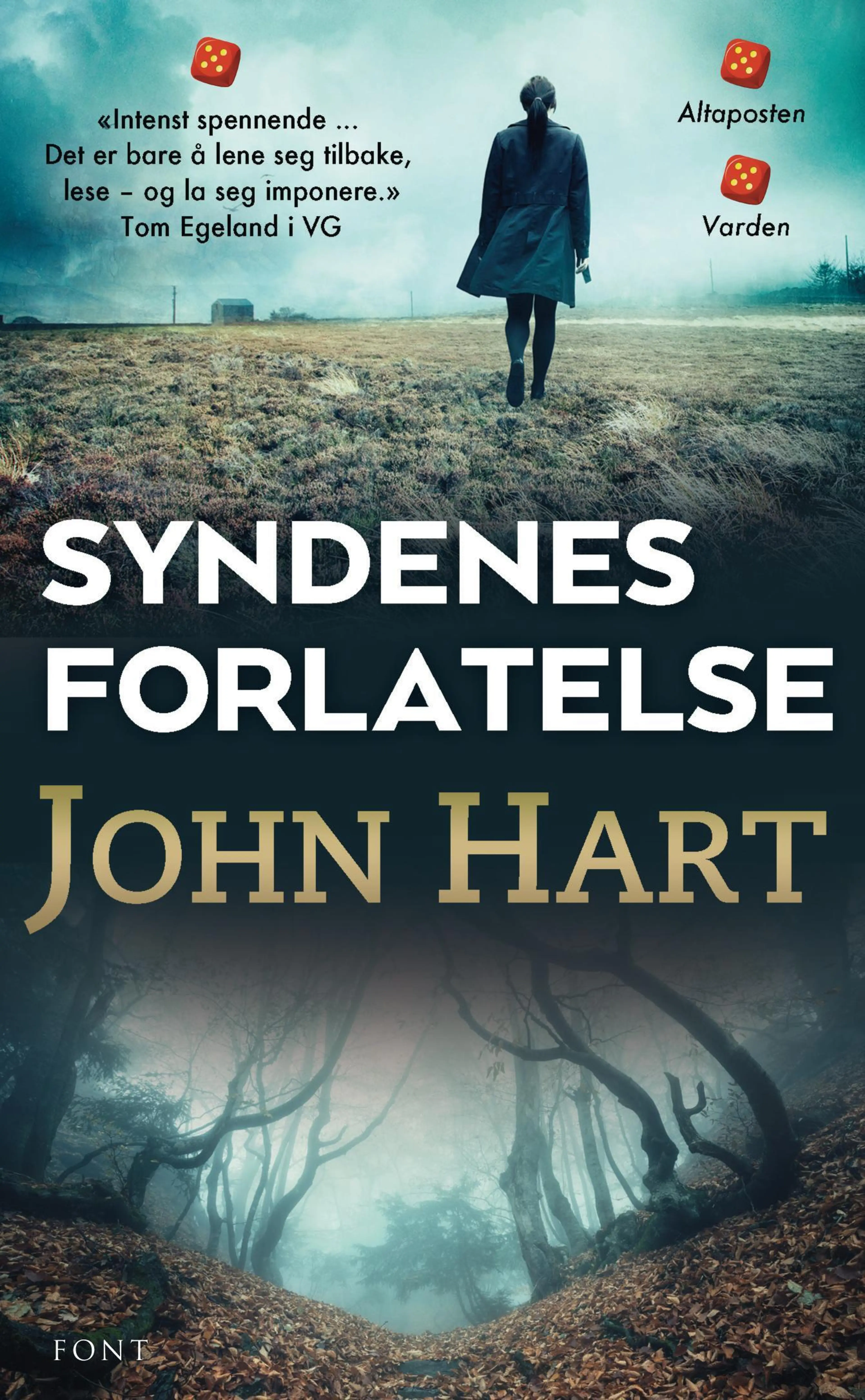 Omslag Syndenes forlatelse av John Hart (Heftet)