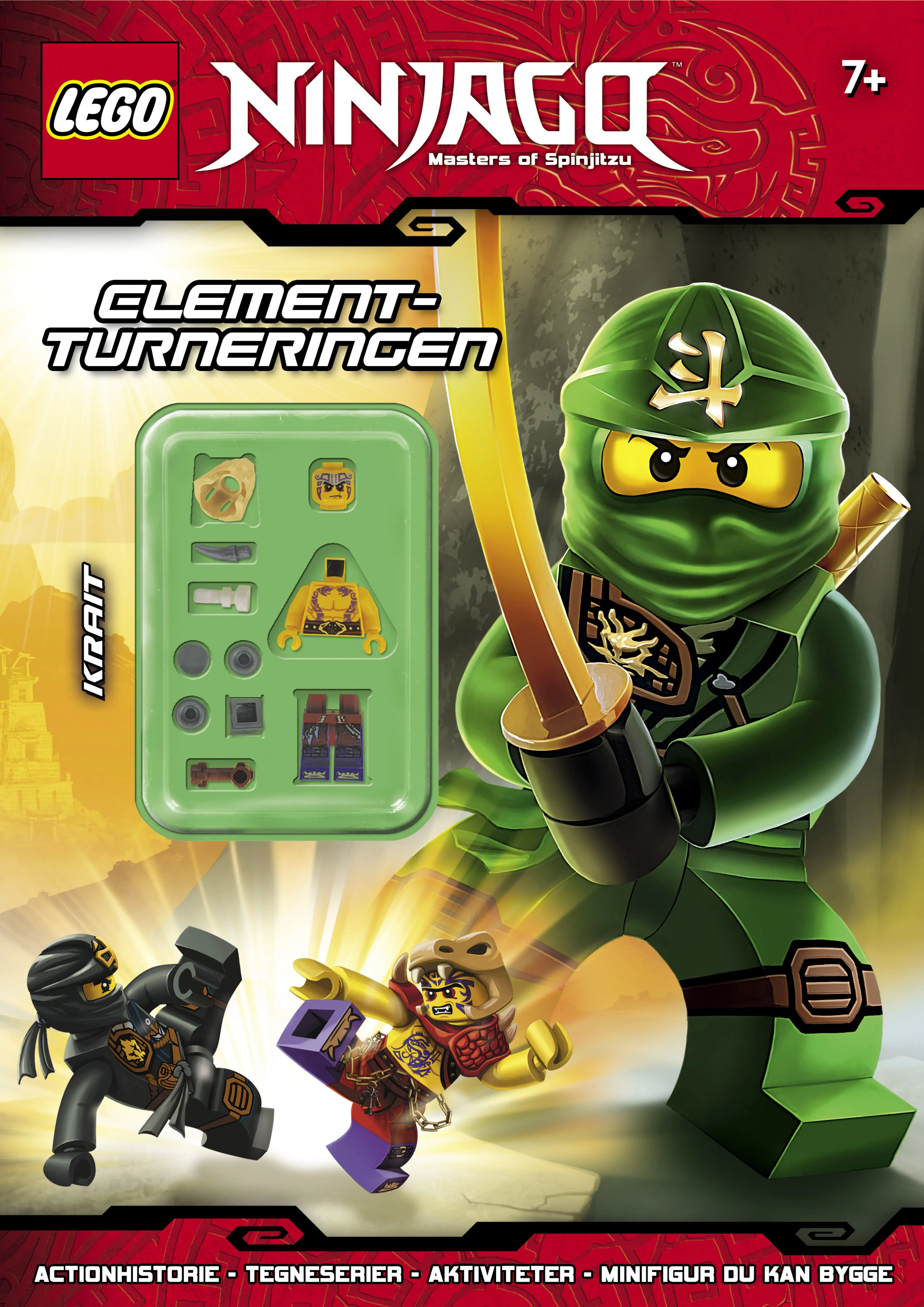 Omslag LEGO® Ninjago - Elementturneringen (Heftet)