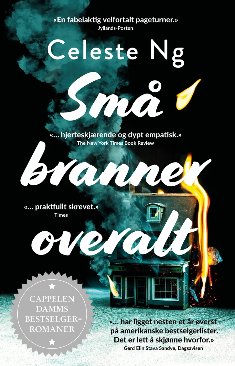 Omslag Små branner overalt av Celeste Ng (Innbundet)