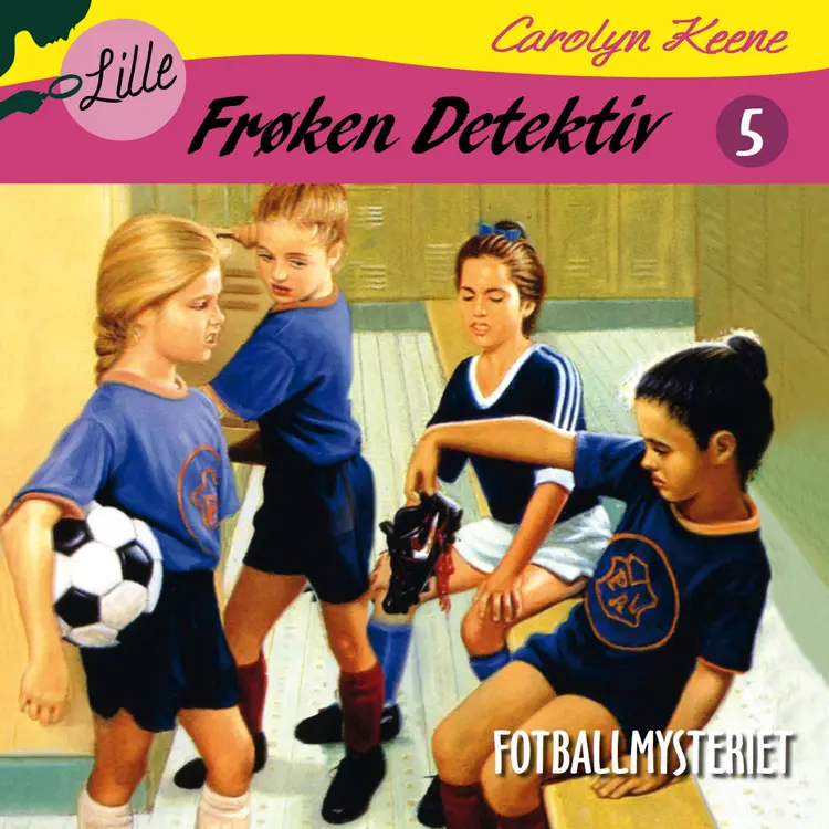 Omslag Lille Frøken Detektiv: Fotballmysteriet av Carolyn Keene (Lydbok)