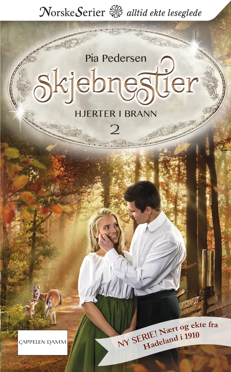 Omslag Hjerter i brann av Pia Pedersen (Ebok)