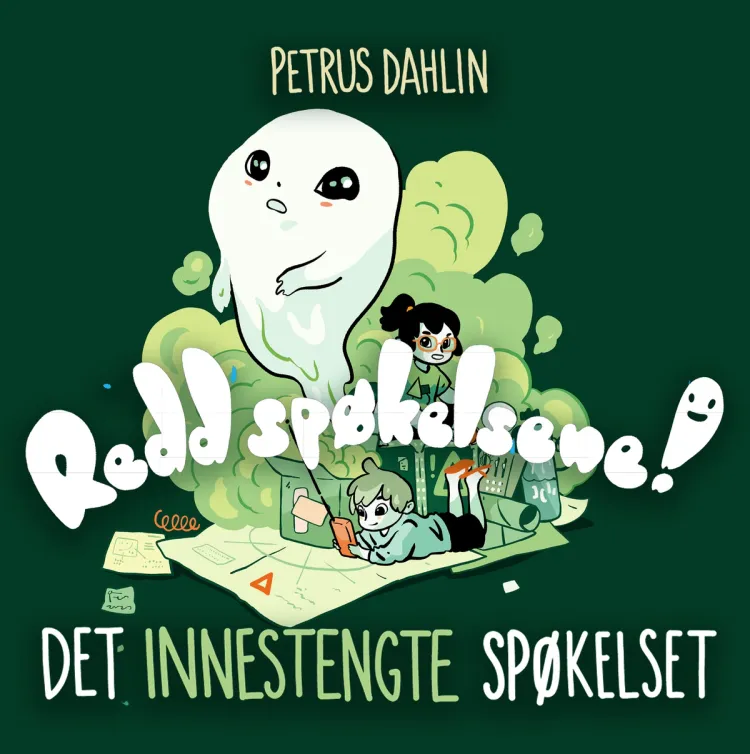 Omslag Det innestengte spøkelset av Petrus Dahlin (Lydbok)