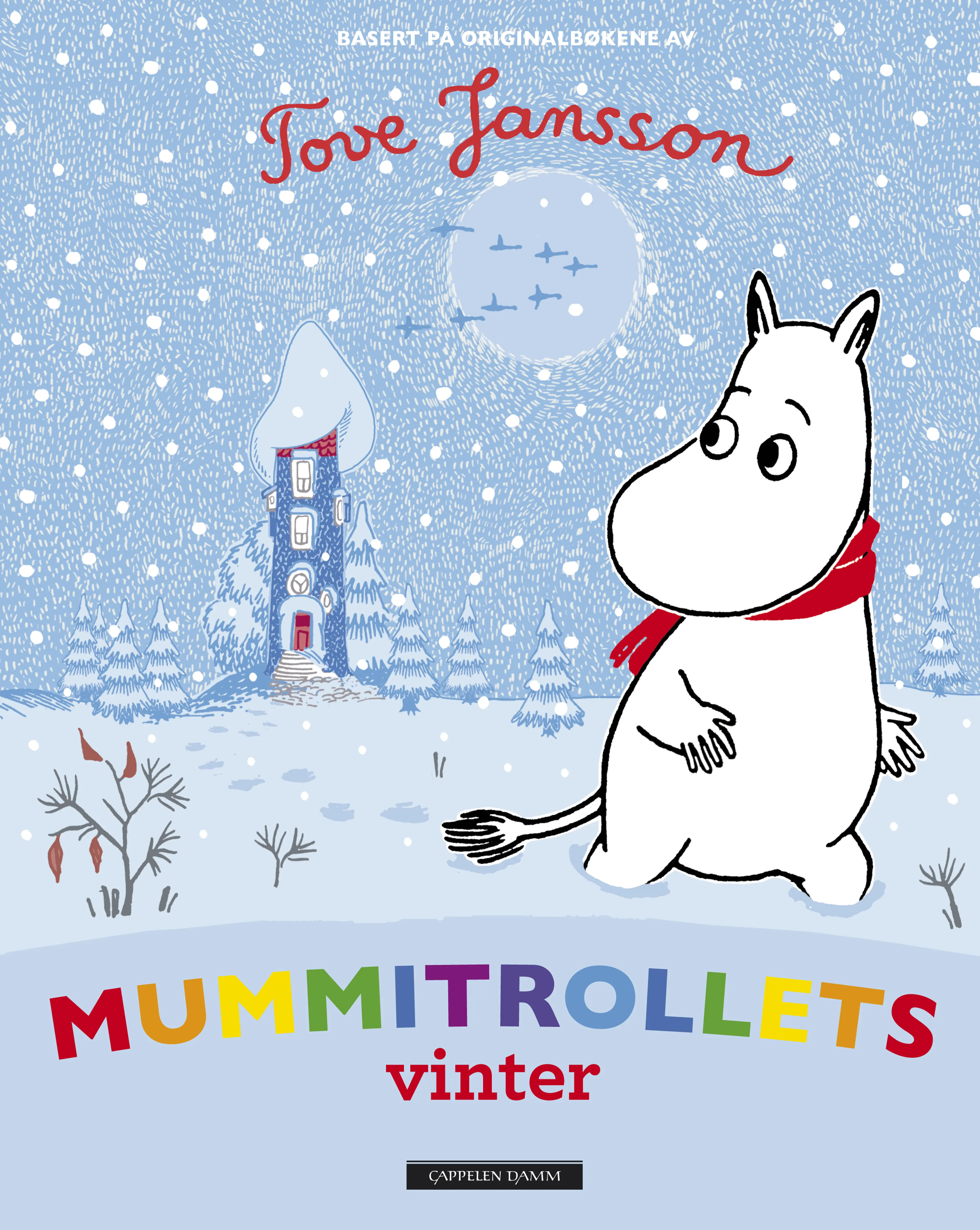 Omslag Mummitrollets vinter av Basert på en originalhistorie av Tove Jansson (Innbundet)