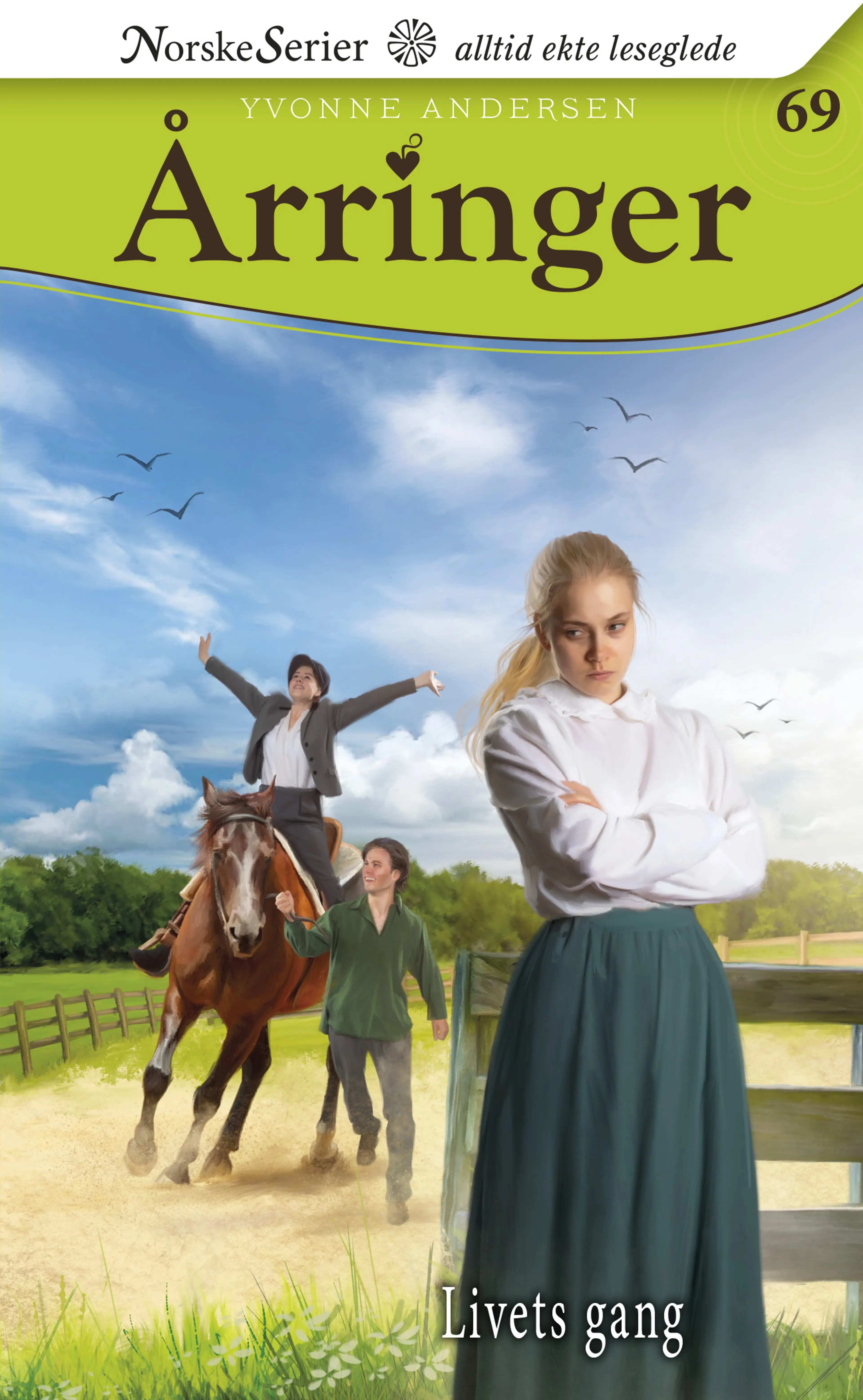 Omslag Livets gang av Yvonne Andersen (Ebok)