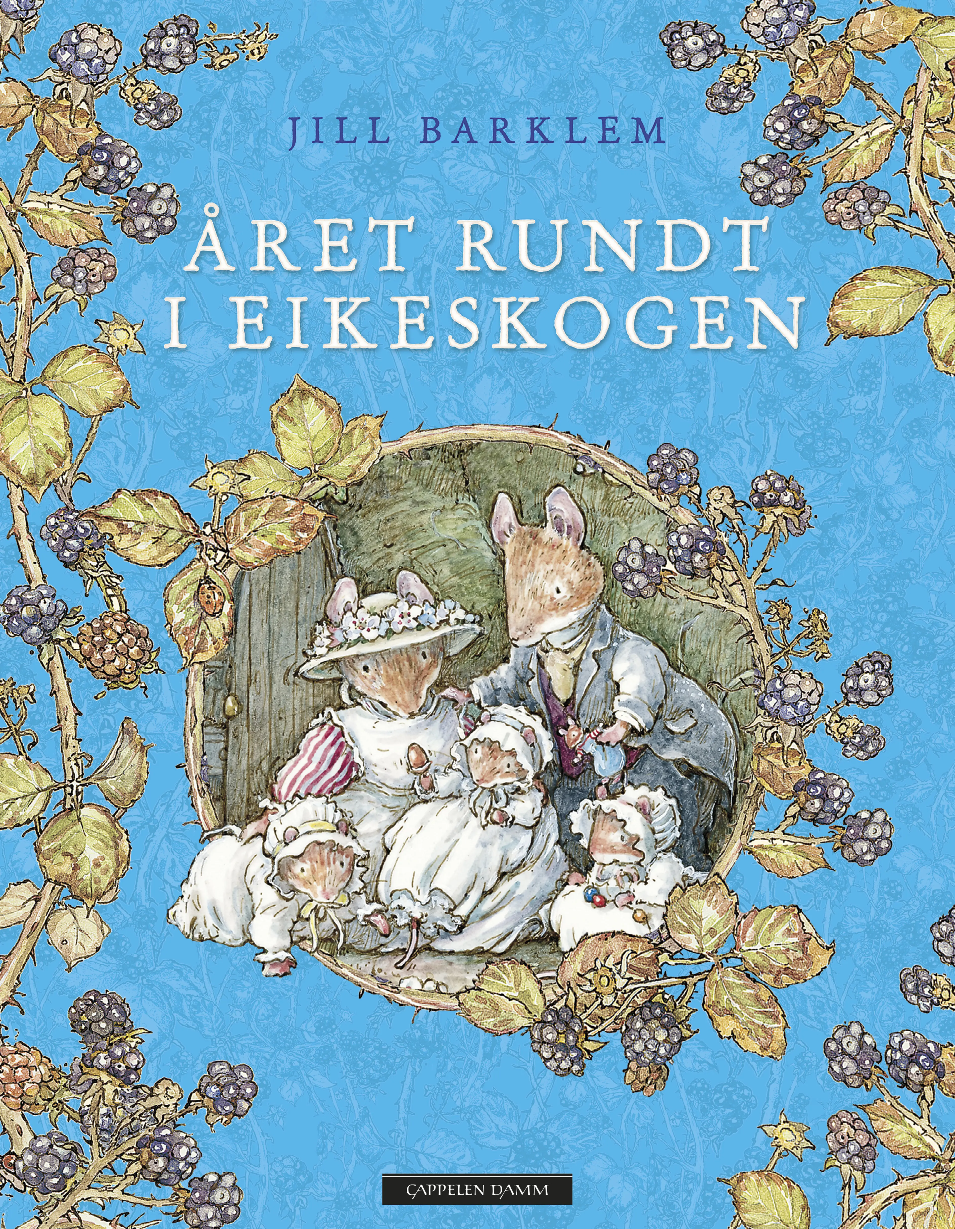 Omslag Året rundt i Eikeskogen av Jill Barklem (Innbundet)