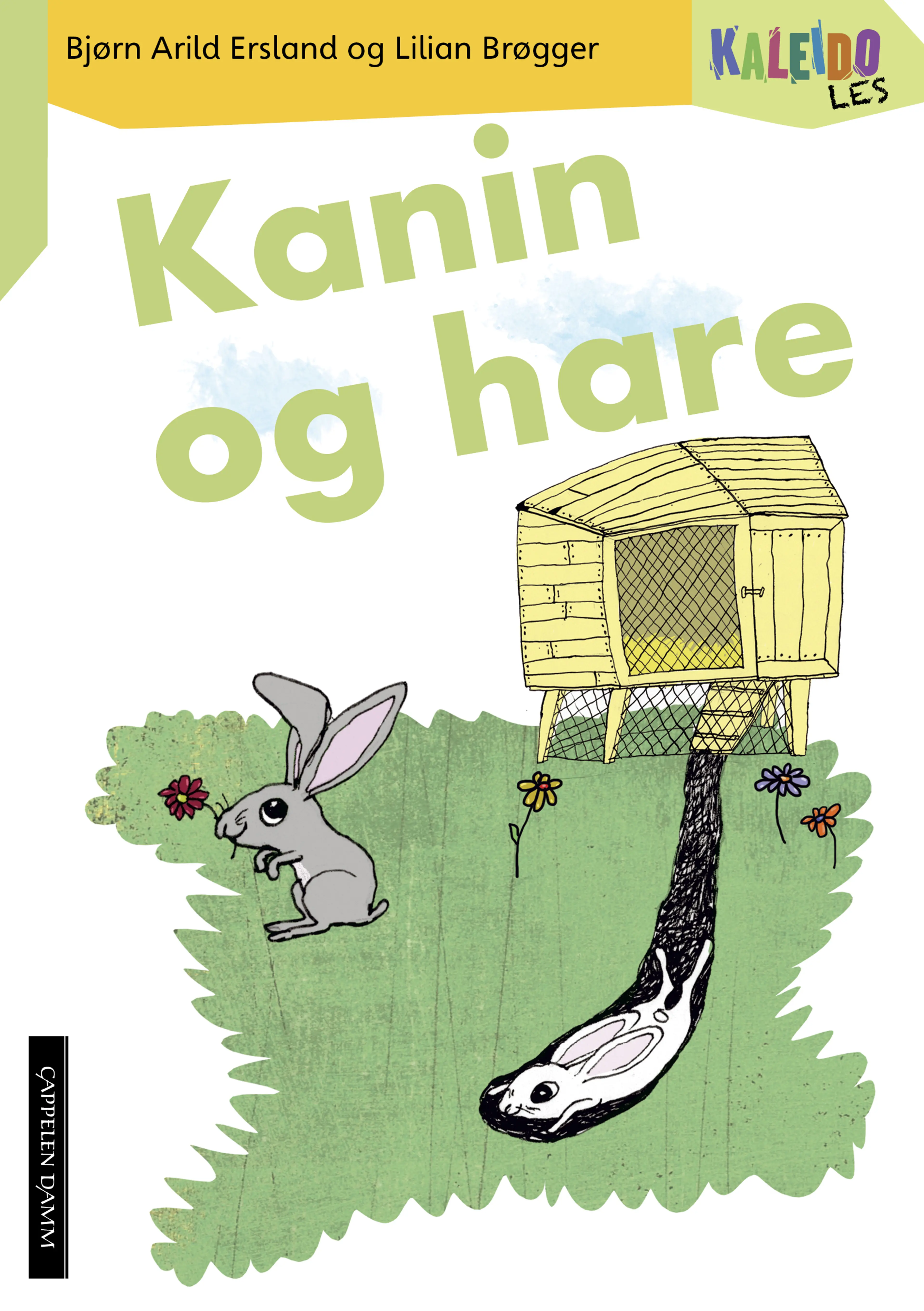 Omslag Kaleido Les Nivå 3 Kanin og hare av Bjørn Arild Ersland (Heftet)