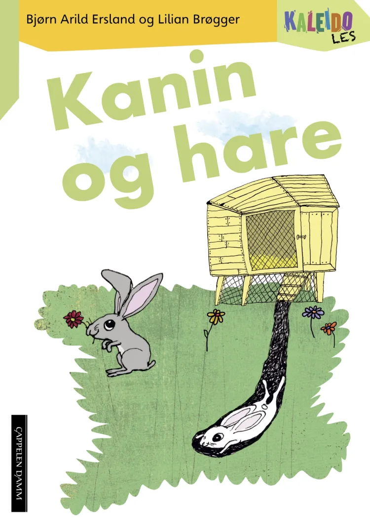 Omslag Kaleido Les Nivå 3 Kanin og hare av Bjørn Arild Ersland (Heftet)