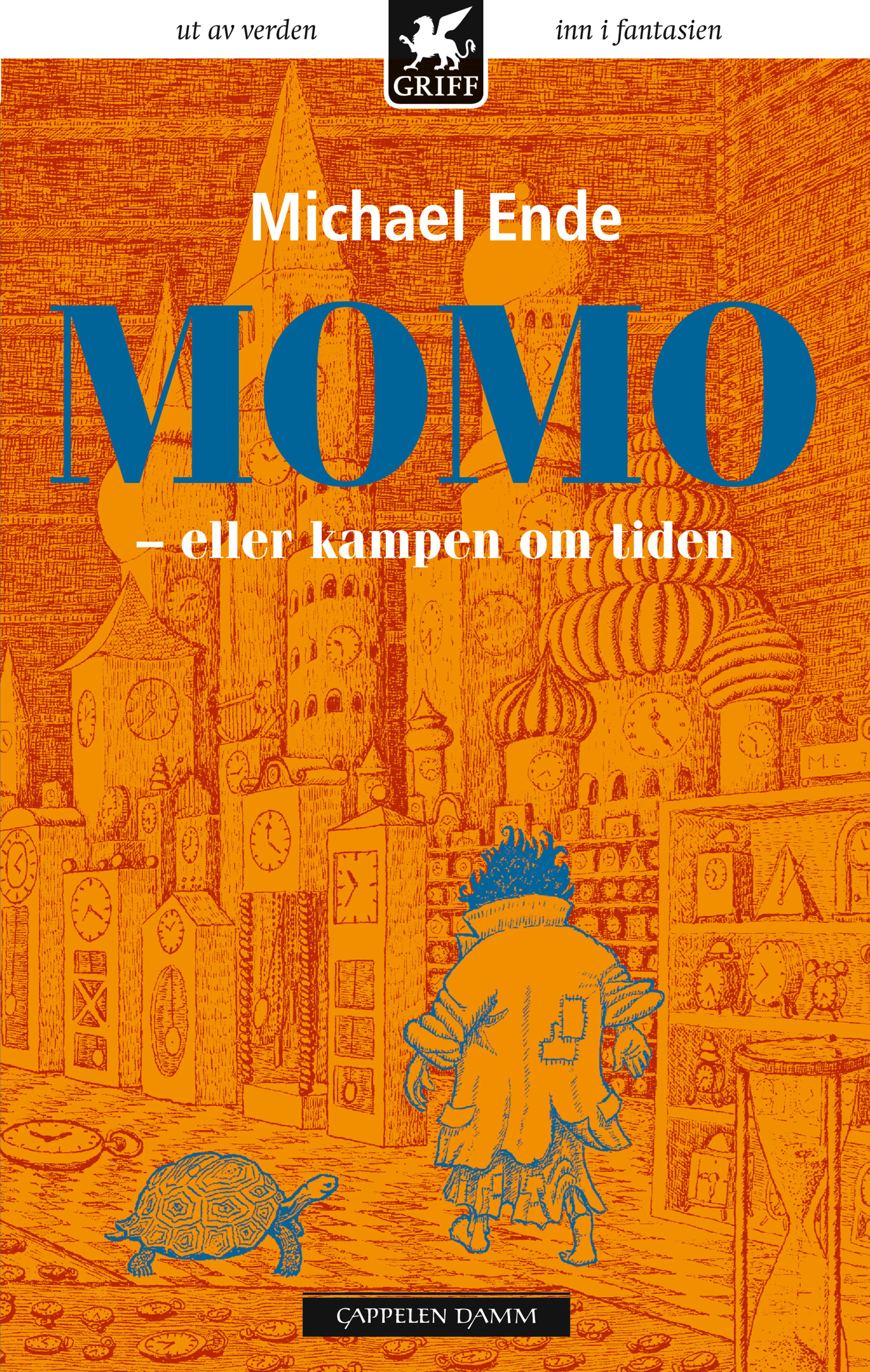 Omslag Momo - eller kampen om tiden av Michael Ende (Heftet)