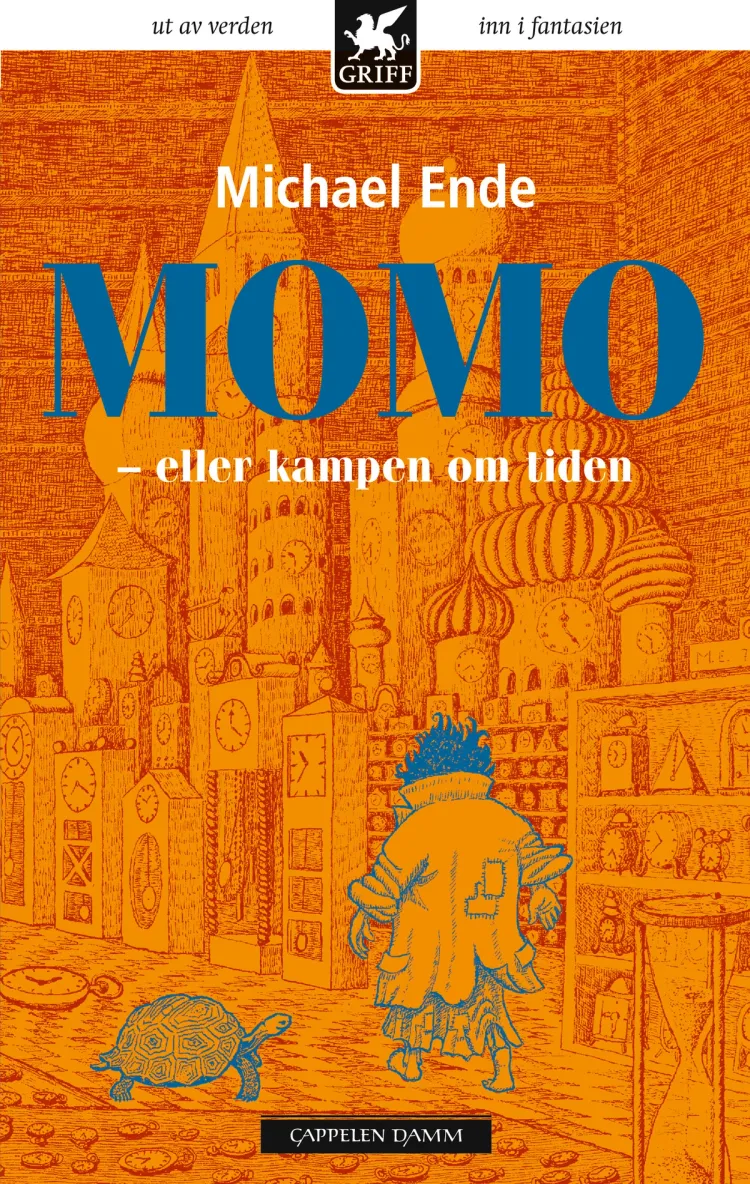 Omslag Momo - eller kampen om tiden av Michael Ende (Heftet)