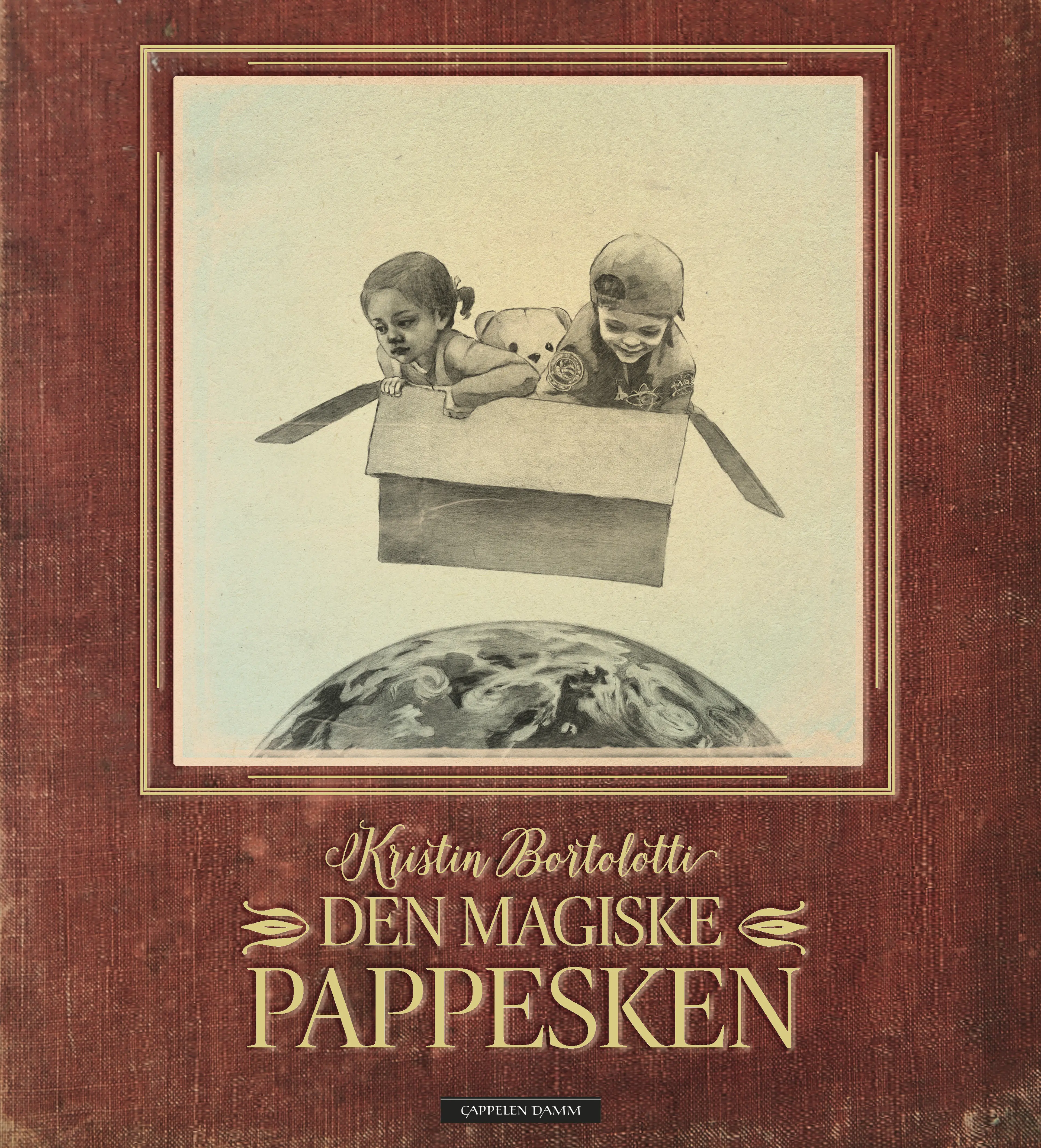 Omslag Den magiske pappesken av Kristin Bortolotti (Innbundet)