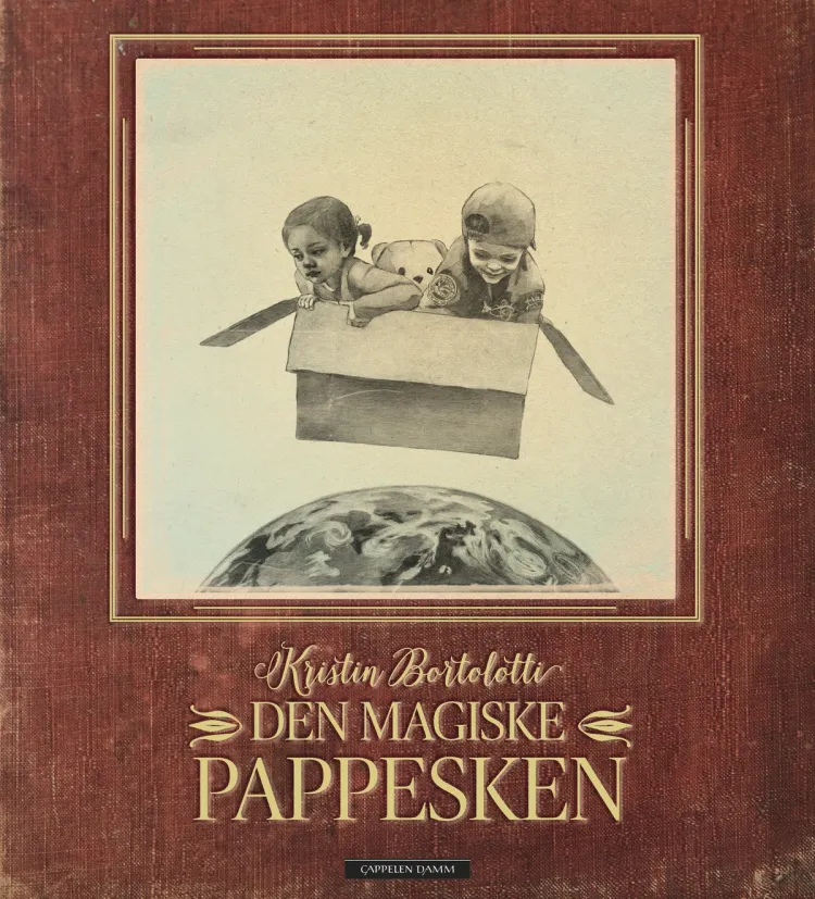 Omslag Den magiske pappesken av Kristin Bortolotti (Innbundet)