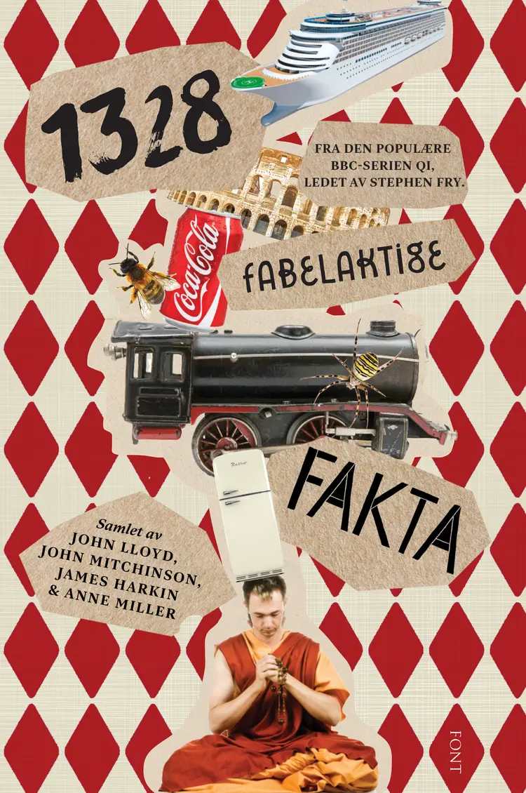 Omslag 1328 fabelaktige fakta av John Lloyd, John Mitchinson og James Harkin (Ebok)