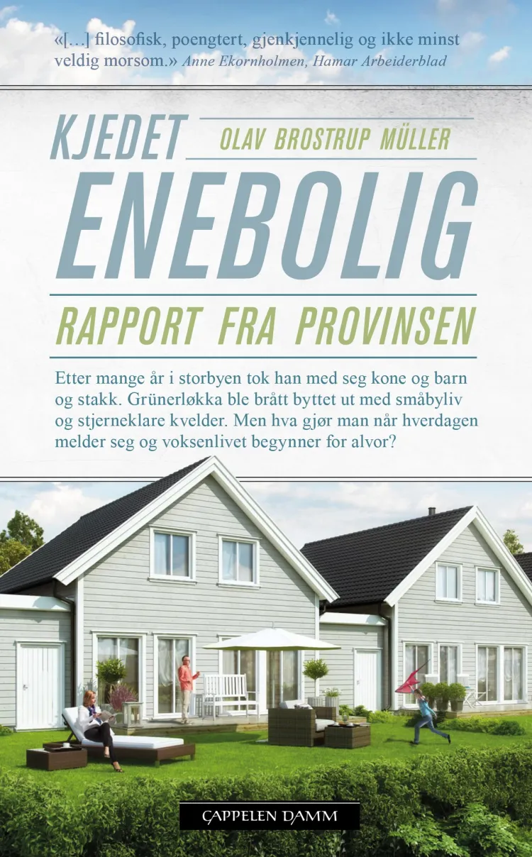 Omslag Kjedet enebolig av Olav Brostrup Müller (Heftet)