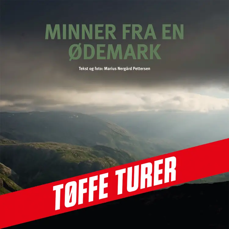 Omslag Minner fra en ødemark av Marius Nergård Pettersen (Lydbok)